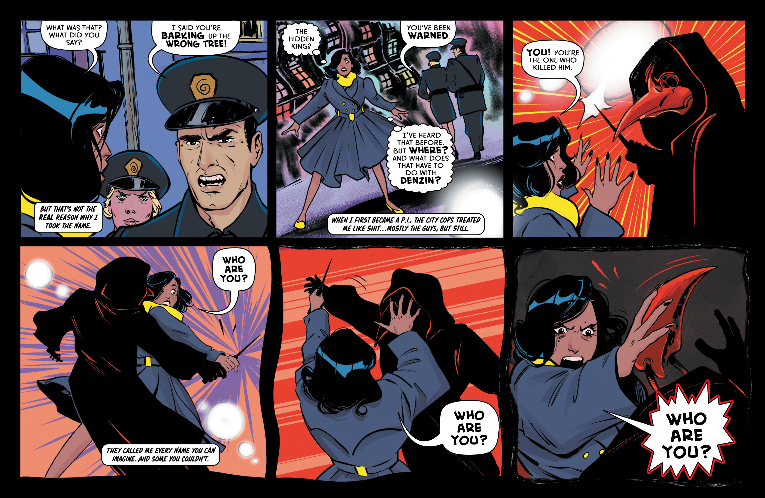 Read online Bylines in Blood comic -  Issue #3 - 4