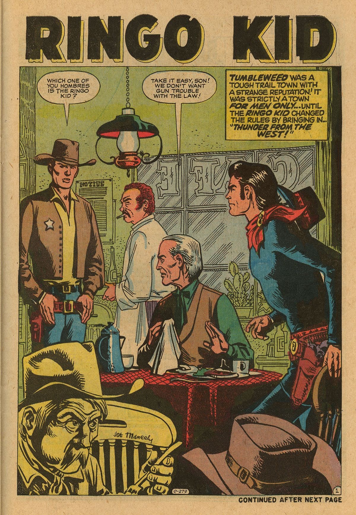 Read online Ringo Kid (1970) comic -  Issue #19 - 27