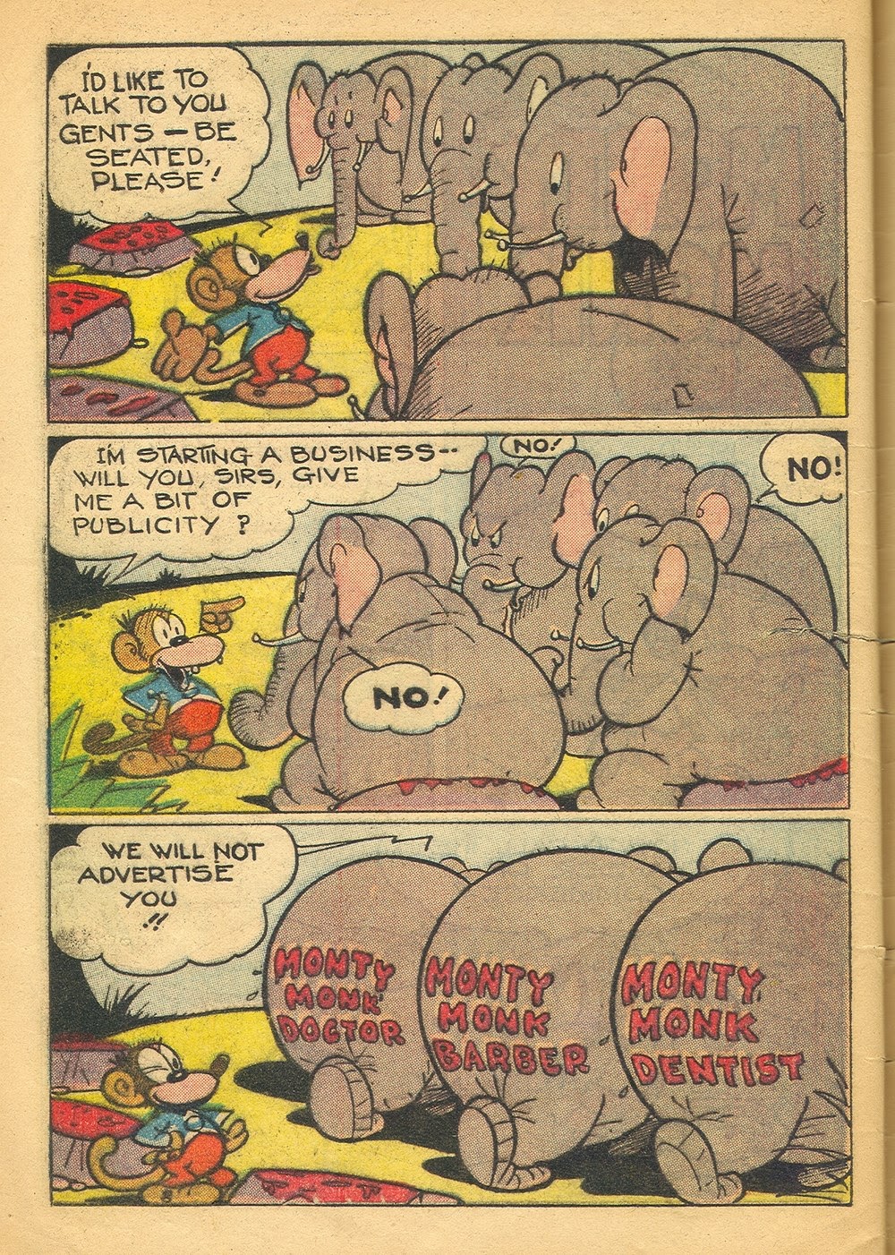 Read online Felix the Cat (1948) comic -  Issue #6 - 46