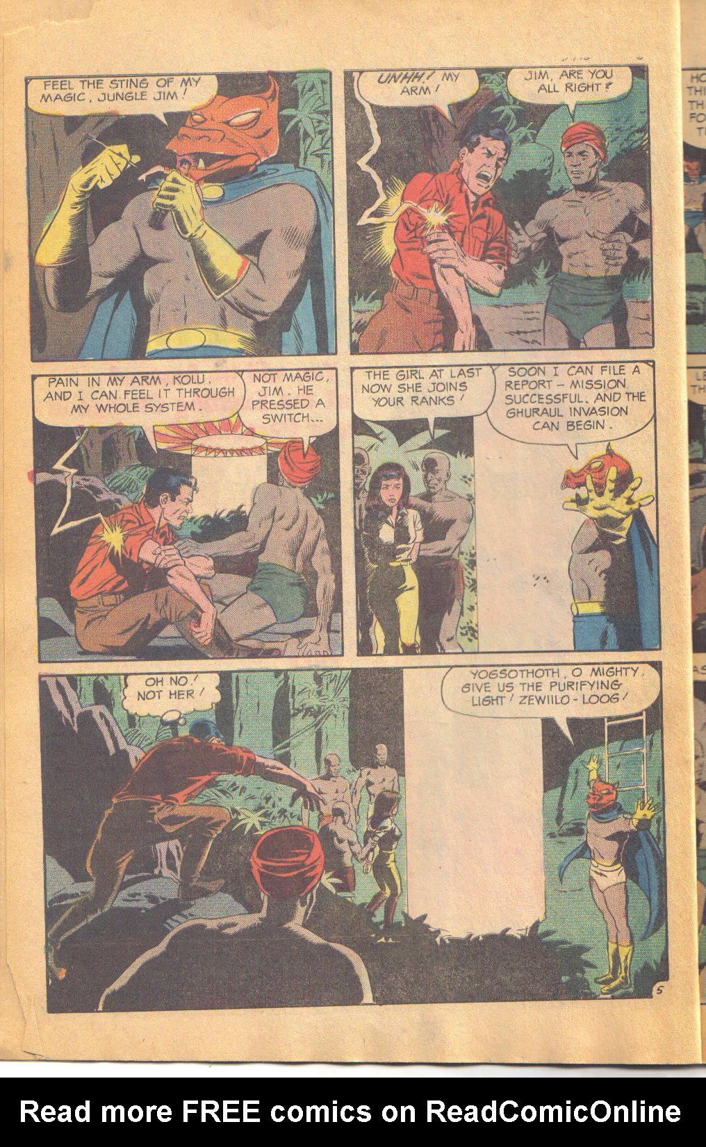 Read online Jungle Jim (1969) comic -  Issue #22 - 9