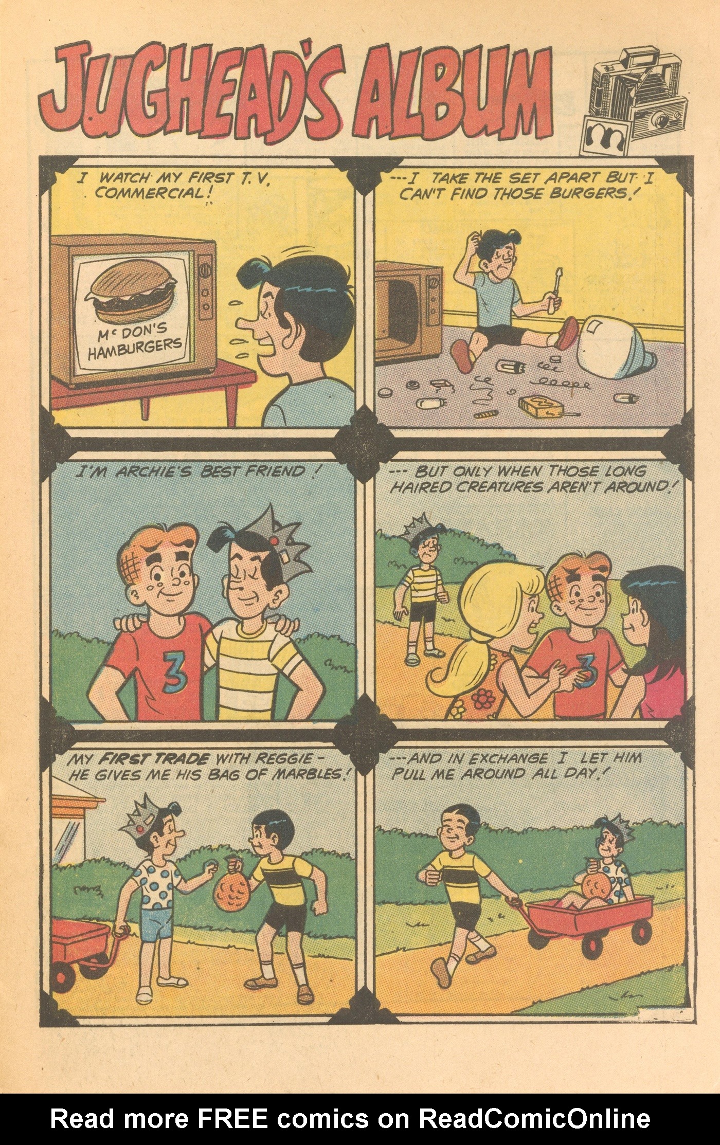 Read online Jughead's Jokes comic -  Issue #26 - 19