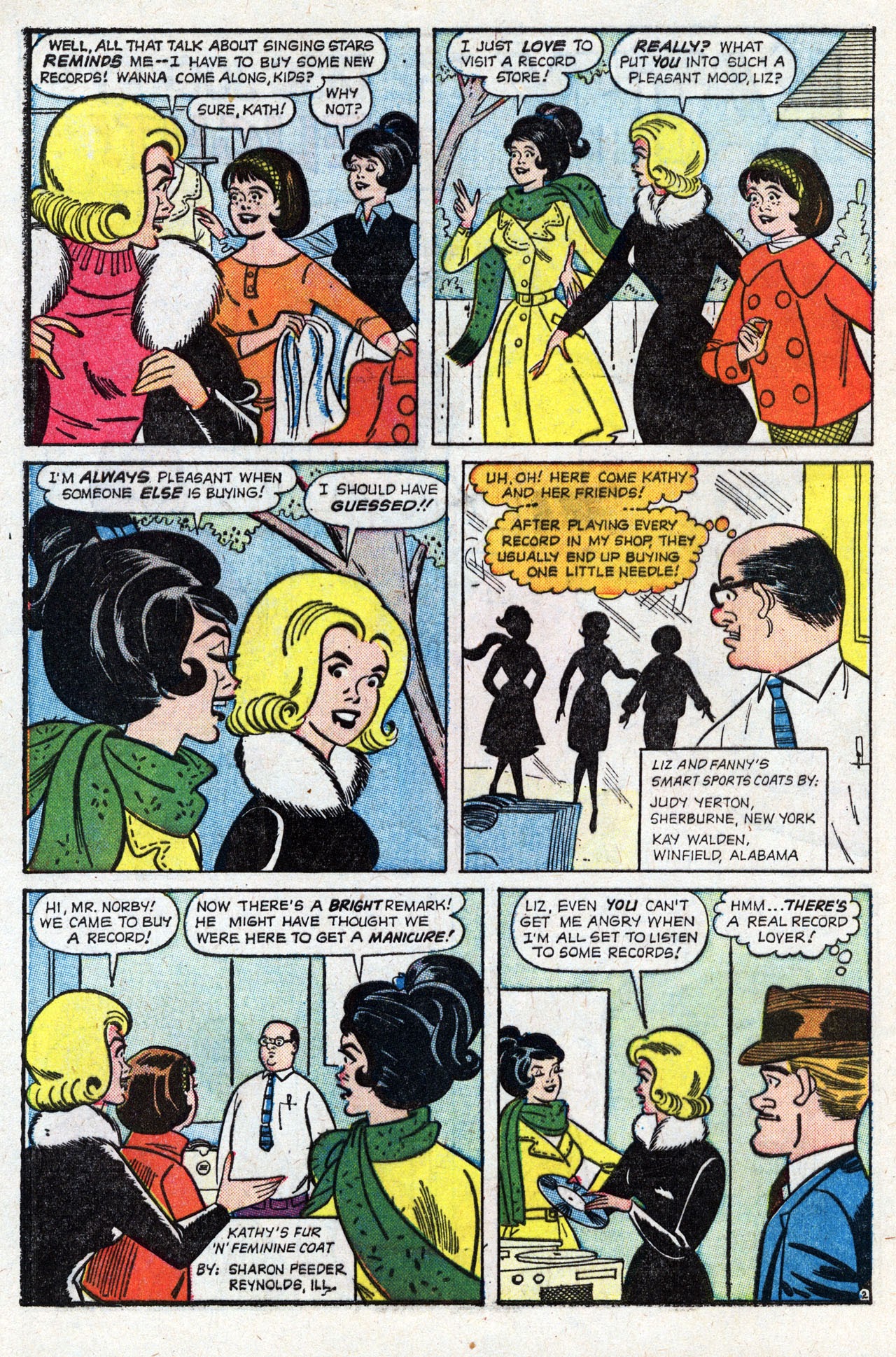 Read online Kathy (1959) comic -  Issue #22 - 4