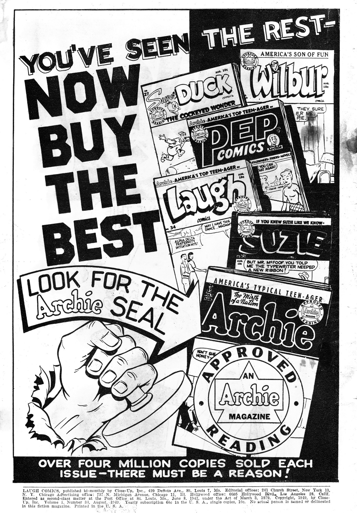 Read online Laugh (Comics) comic -  Issue #34 - 2