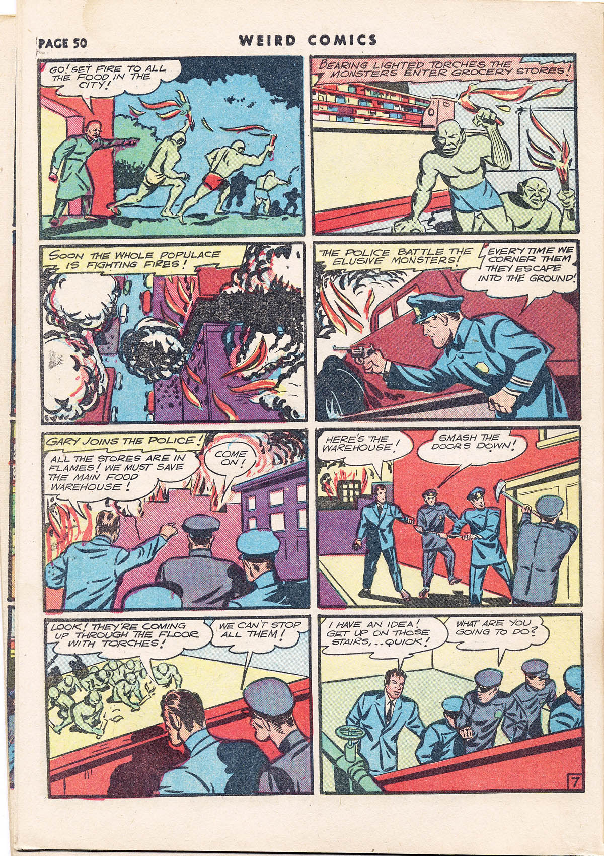 Read online Weird Comics comic -  Issue #13 - 50