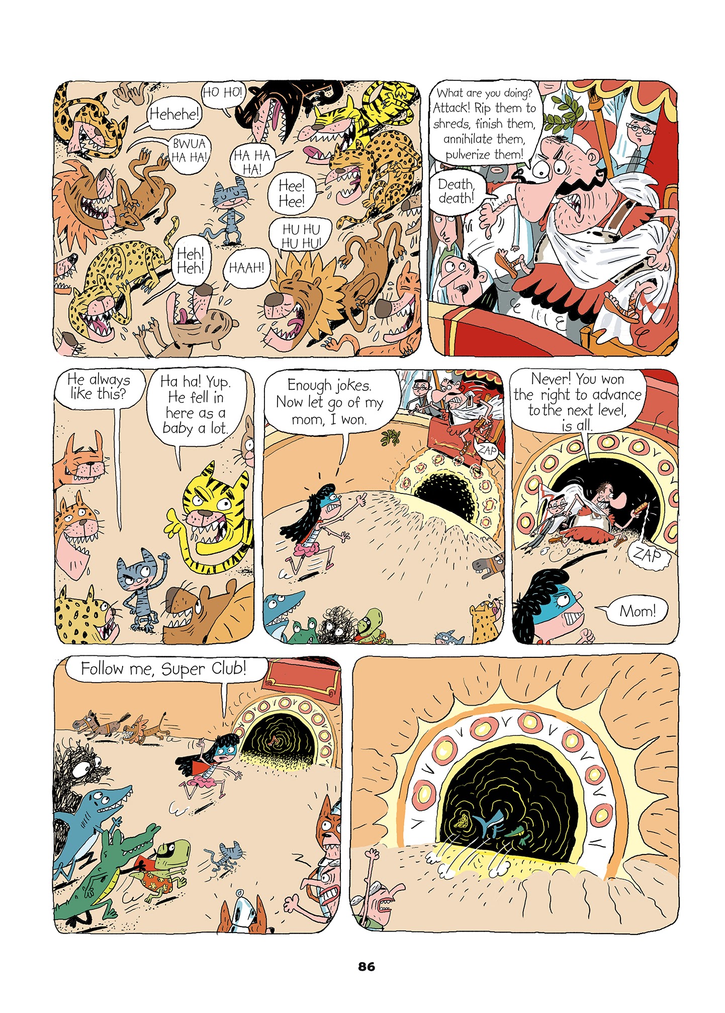 Read online Lola's Super Club comic -  Issue # TPB 1 - 88