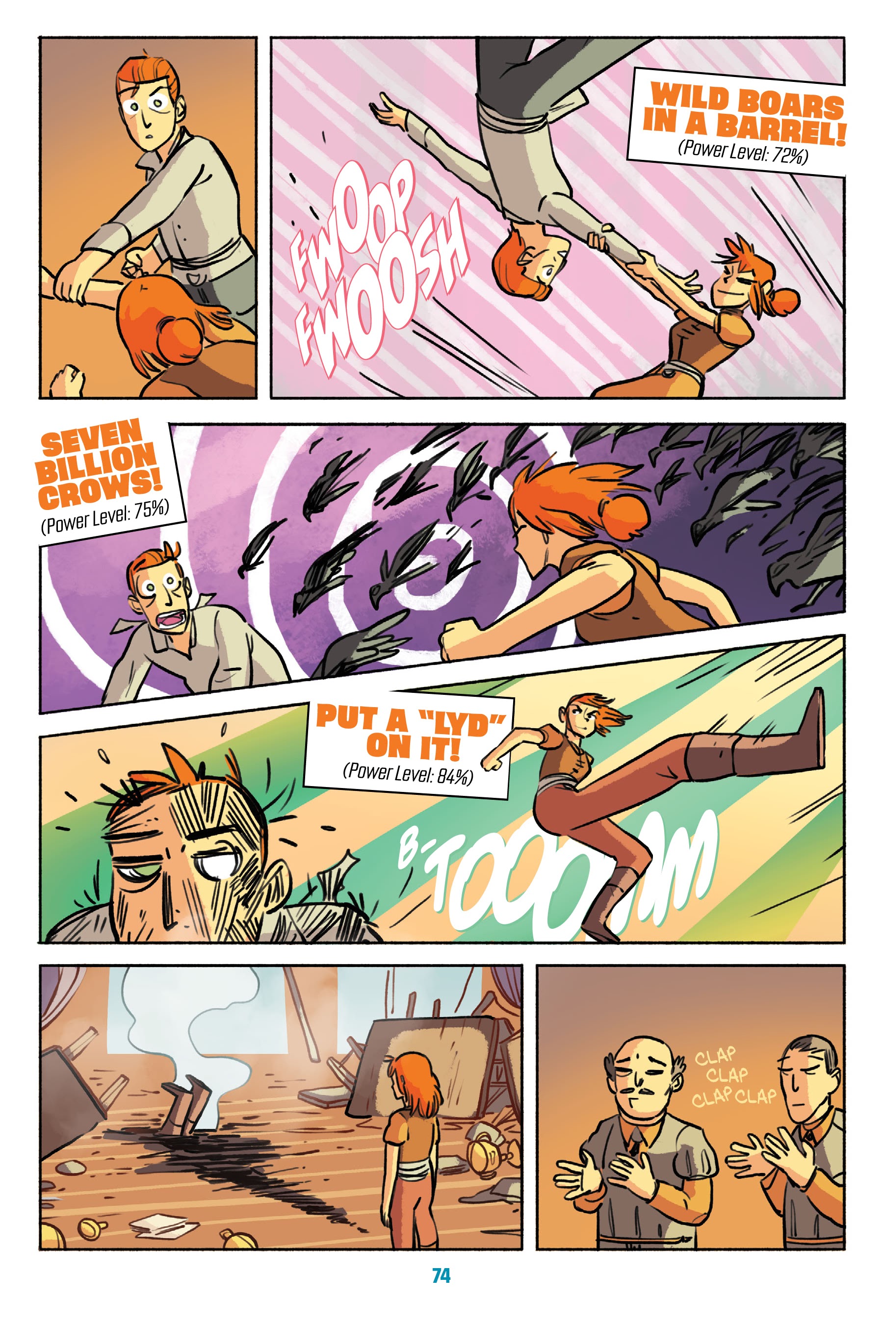 Read online Wrassle Castle comic -  Issue #1 - 73
