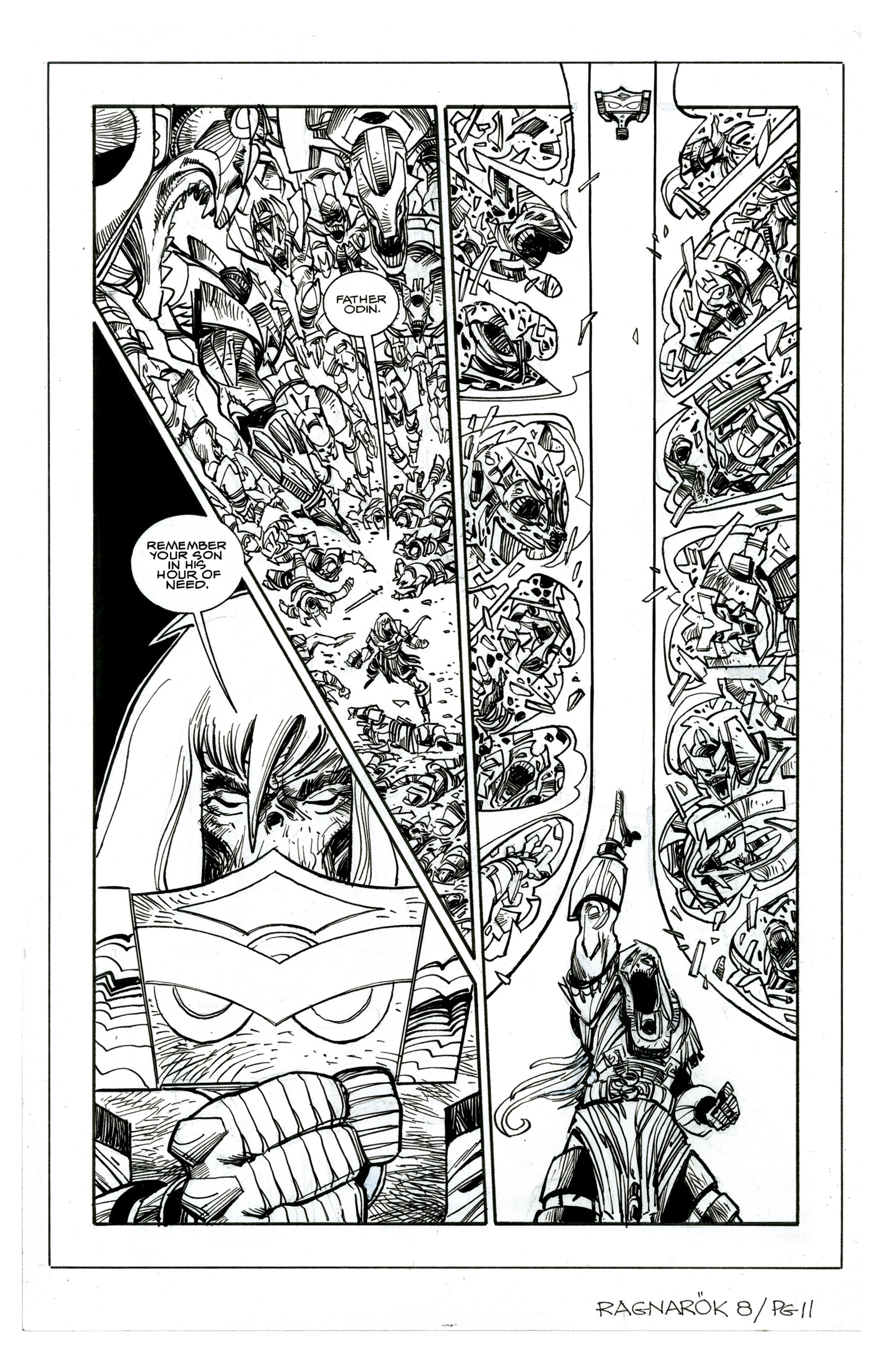 Read online Ragnarok comic -  Issue #8 - 28