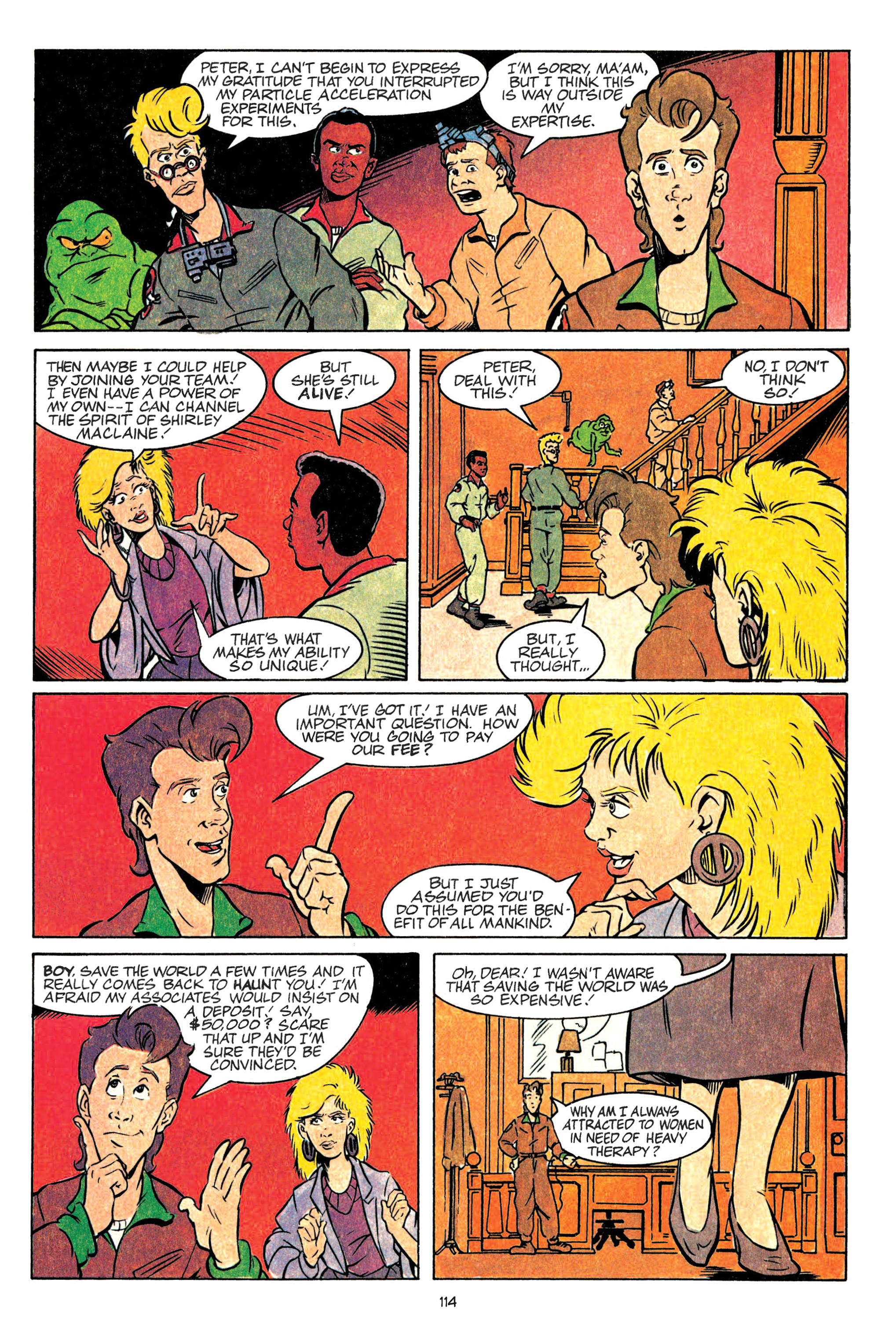 Read online The Real Ghostbusters comic -  Issue # _Omnibus 1 (Part 2) - 14