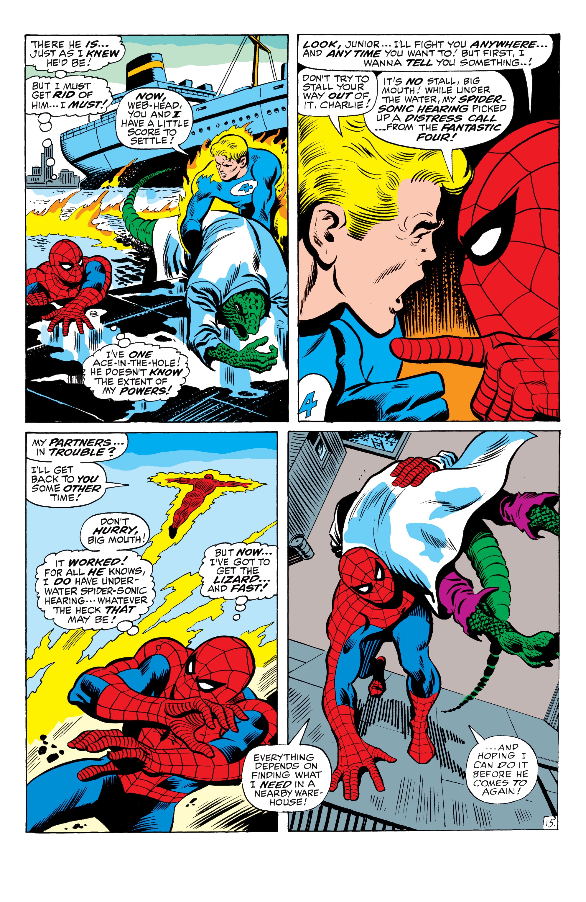 Read online Amazing Spider-Man Epic Collection comic -  Issue # The Secret of the Petrified Tablet (Part 3) - 58