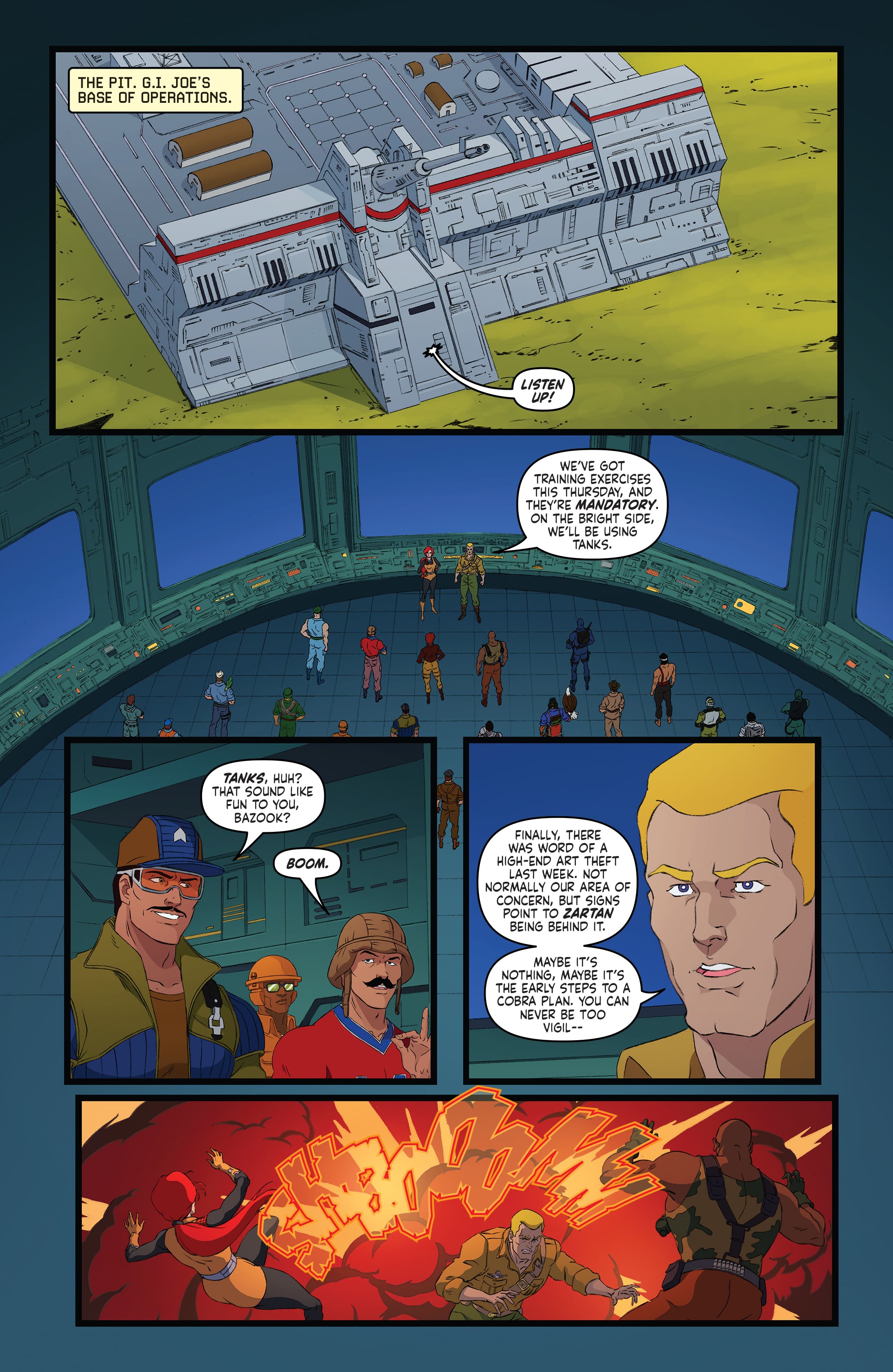 Read online G.I. Joe: Saturday Morning Adventures comic -  Issue #1 - 8