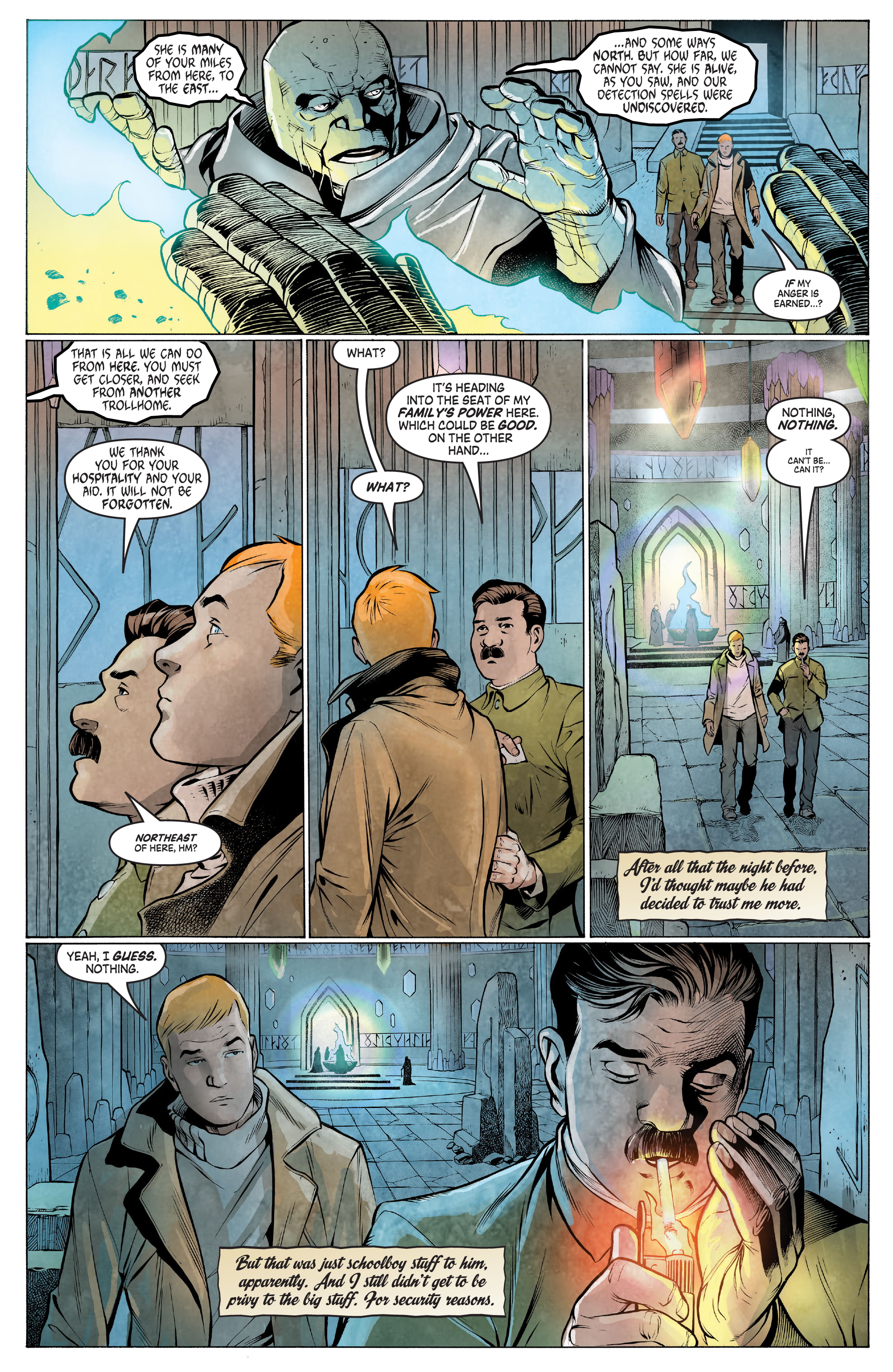 Read online Arrowsmith: Behind Enemy Lines comic -  Issue #5 - 19