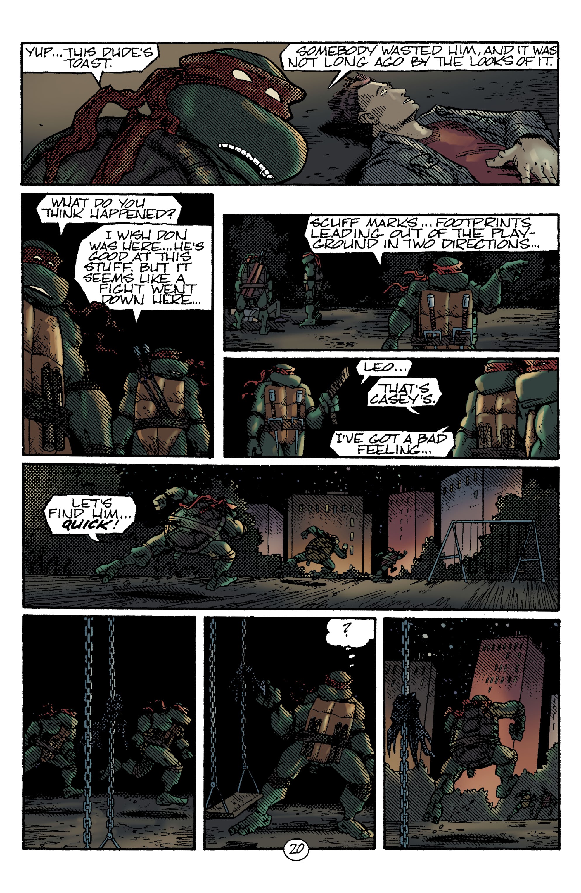 Read online Teenage Mutant Ninja Turtles: Best Of comic -  Issue # Casey Jones - 61