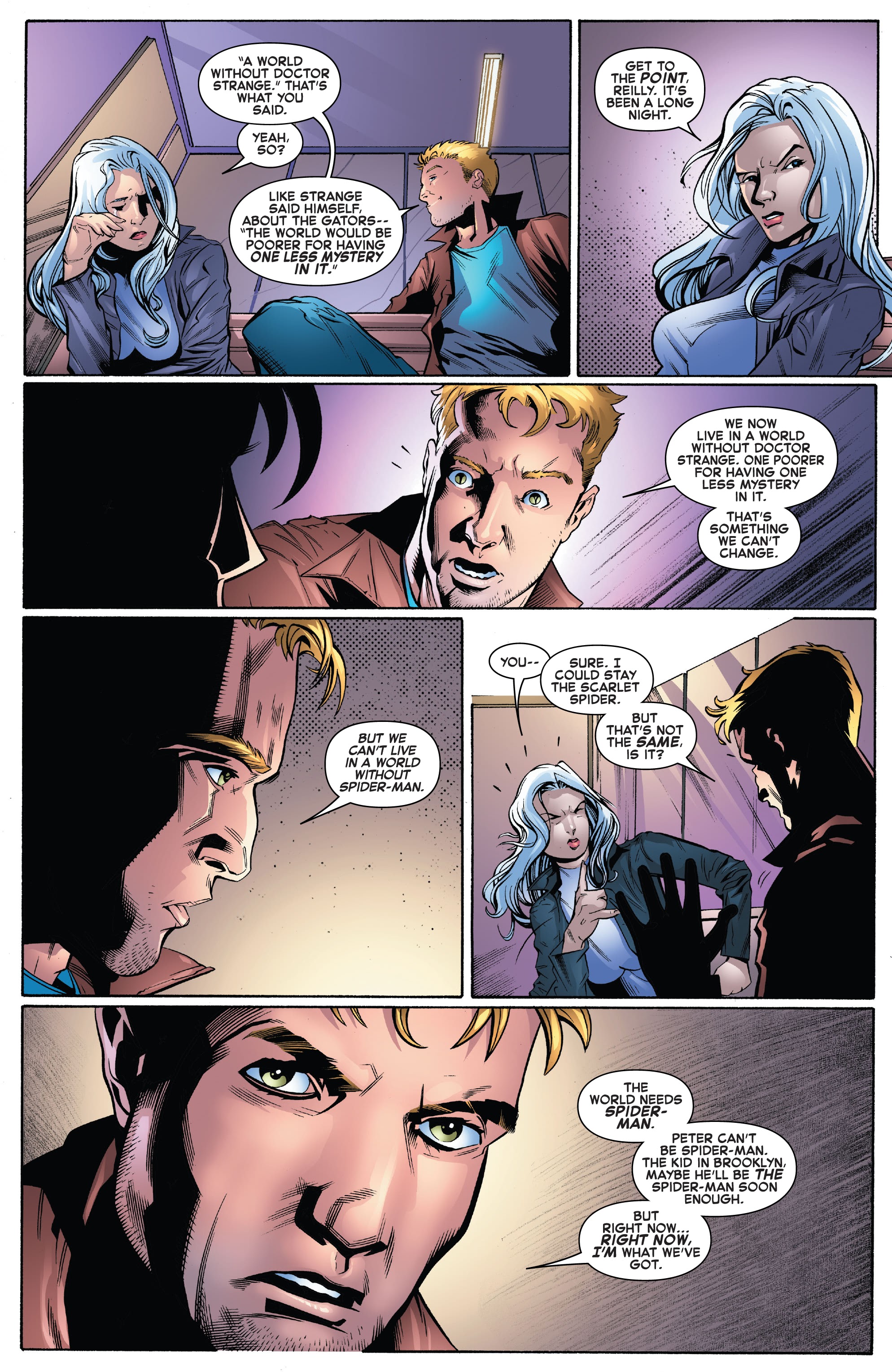 Read online Death of Doctor Strange: One-Shots comic -  Issue # Spider-Man - 28
