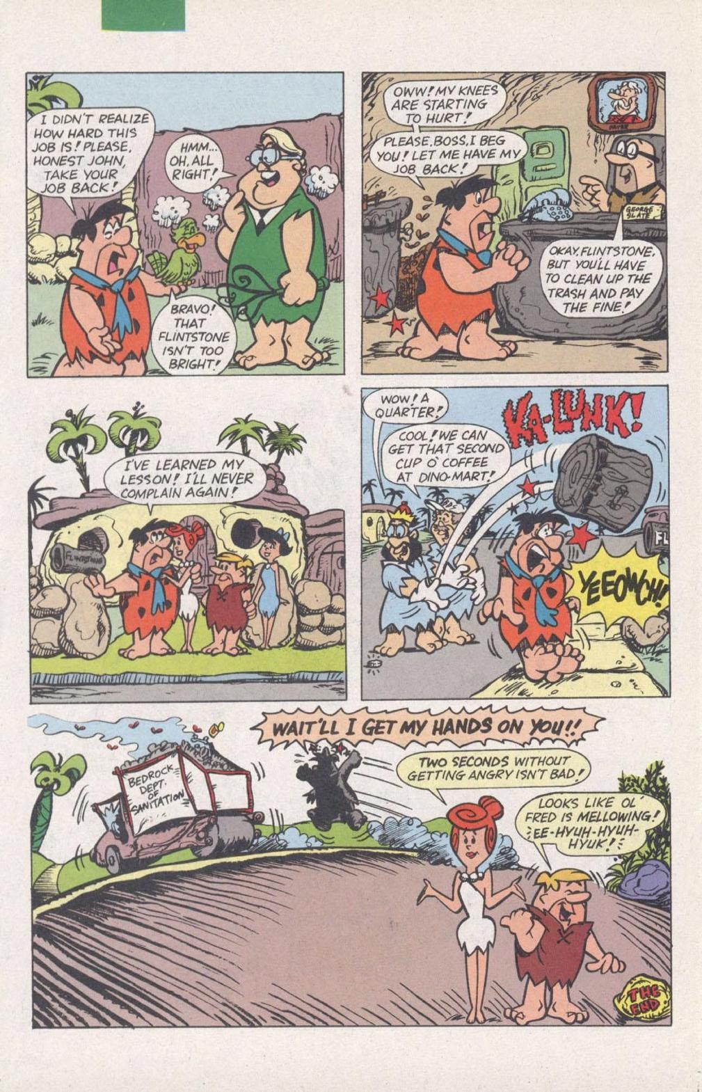 Read online The Flintstones (1995) comic -  Issue #1 - 10