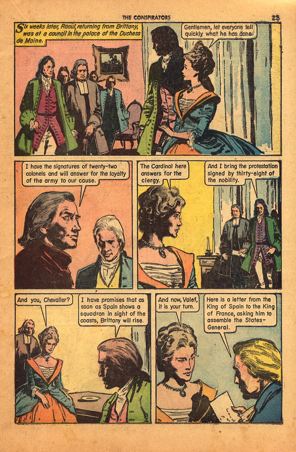 Read online Classics Illustrated comic -  Issue #158 - 25