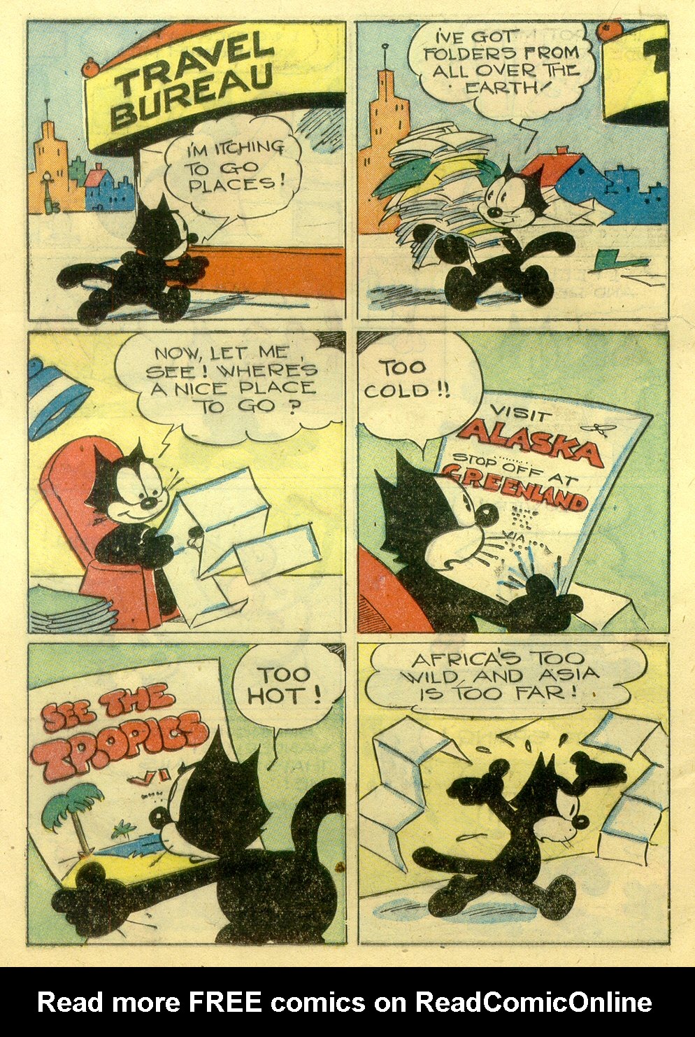 Read online Felix the Cat (1948) comic -  Issue #9 - 28