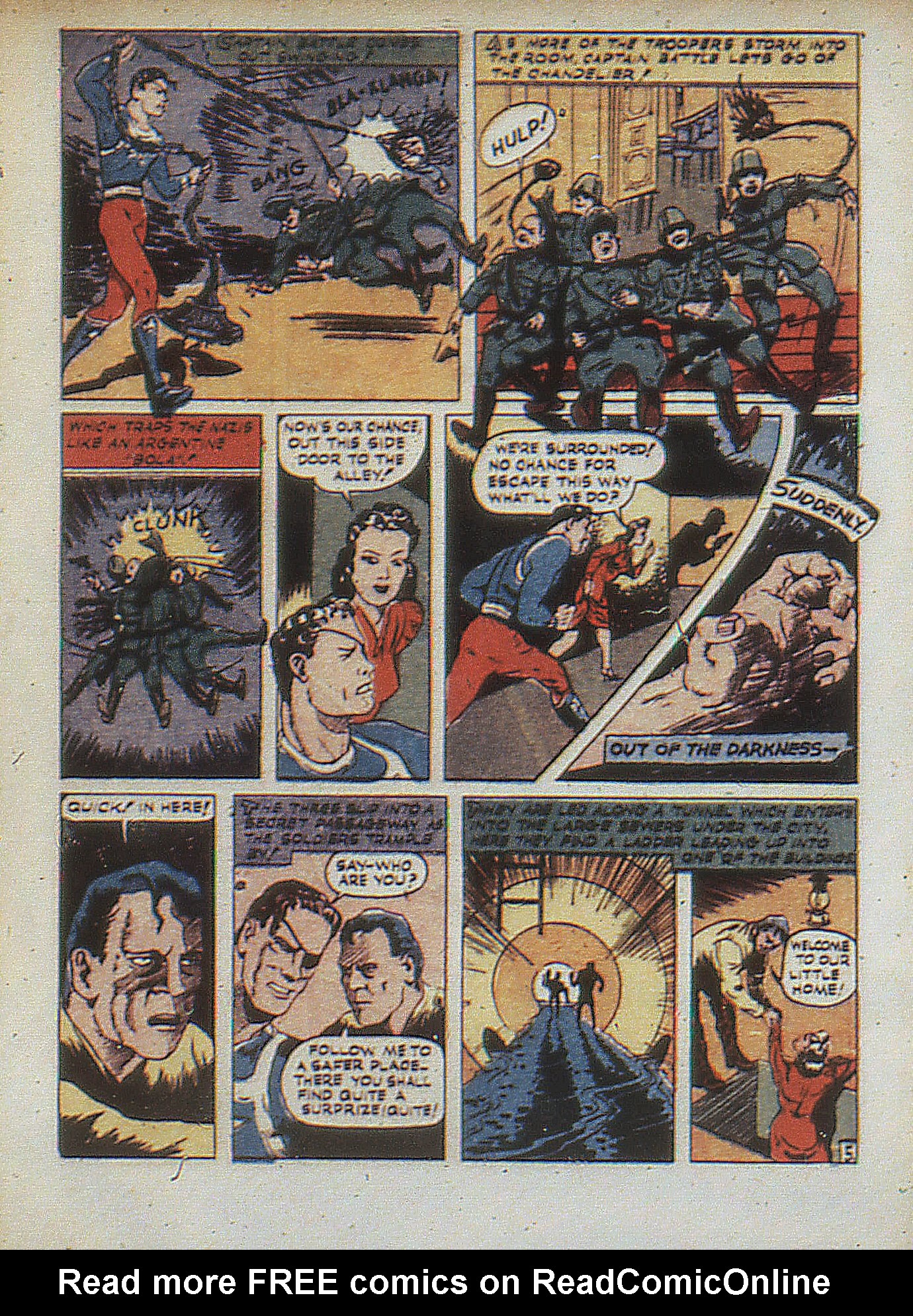 Read online Captain Battle Comics comic -  Issue #1 - 7