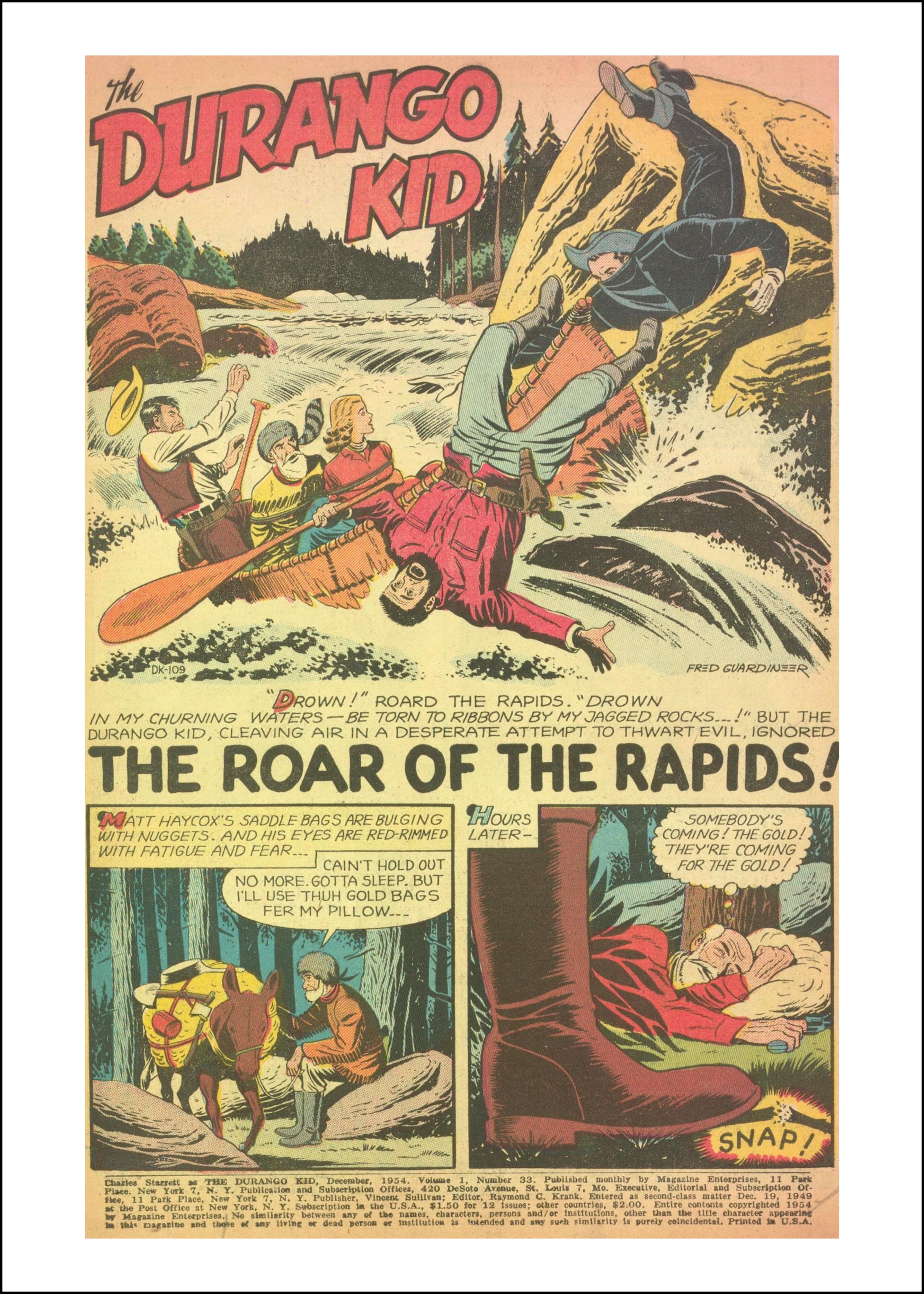 Read online Charles Starrett as The Durango Kid comic -  Issue #33 - 3