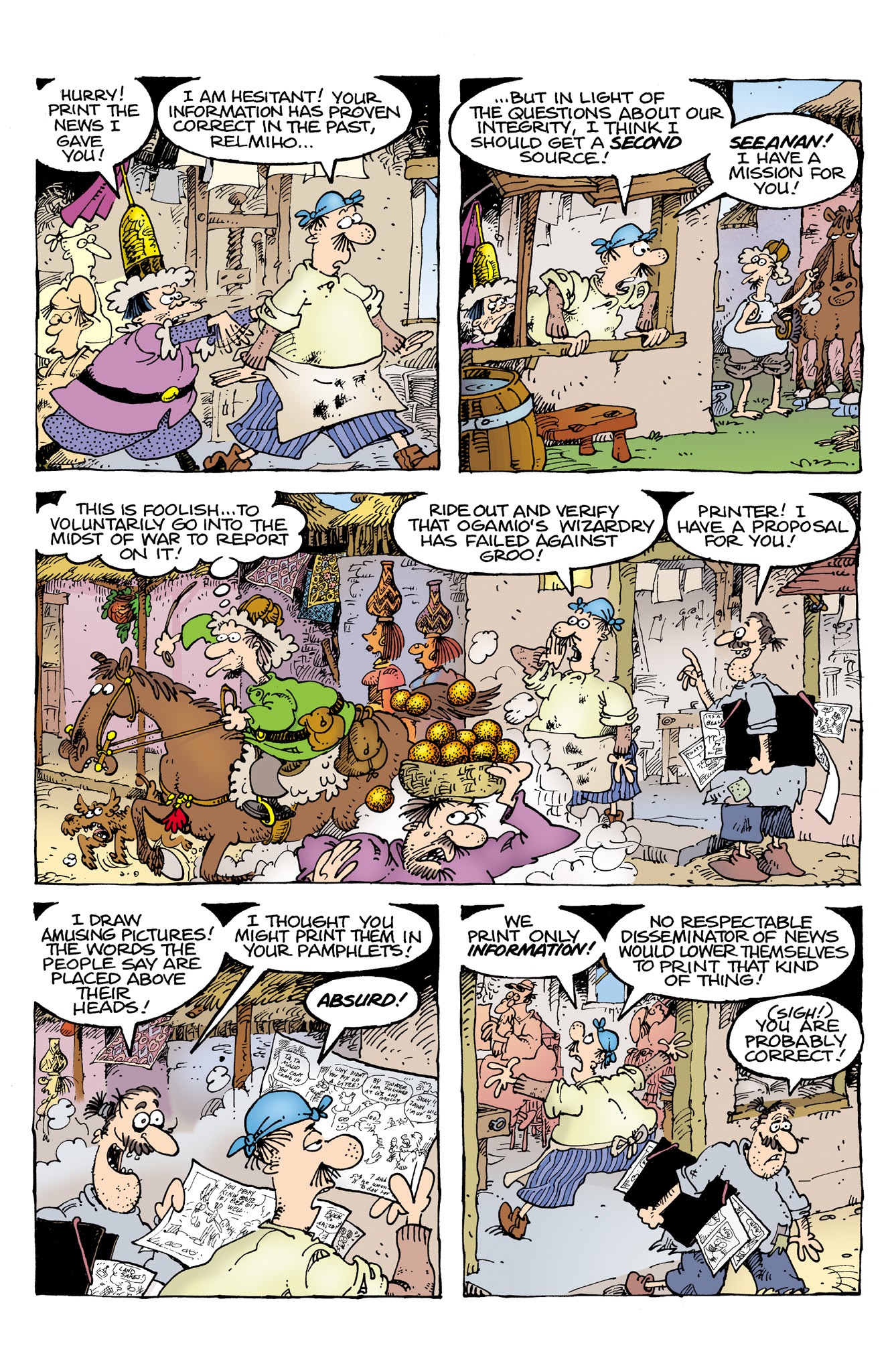 Read online Sergio Aragonés' Groo: Mightier Than the Sword comic -  Issue # _TPB - 46