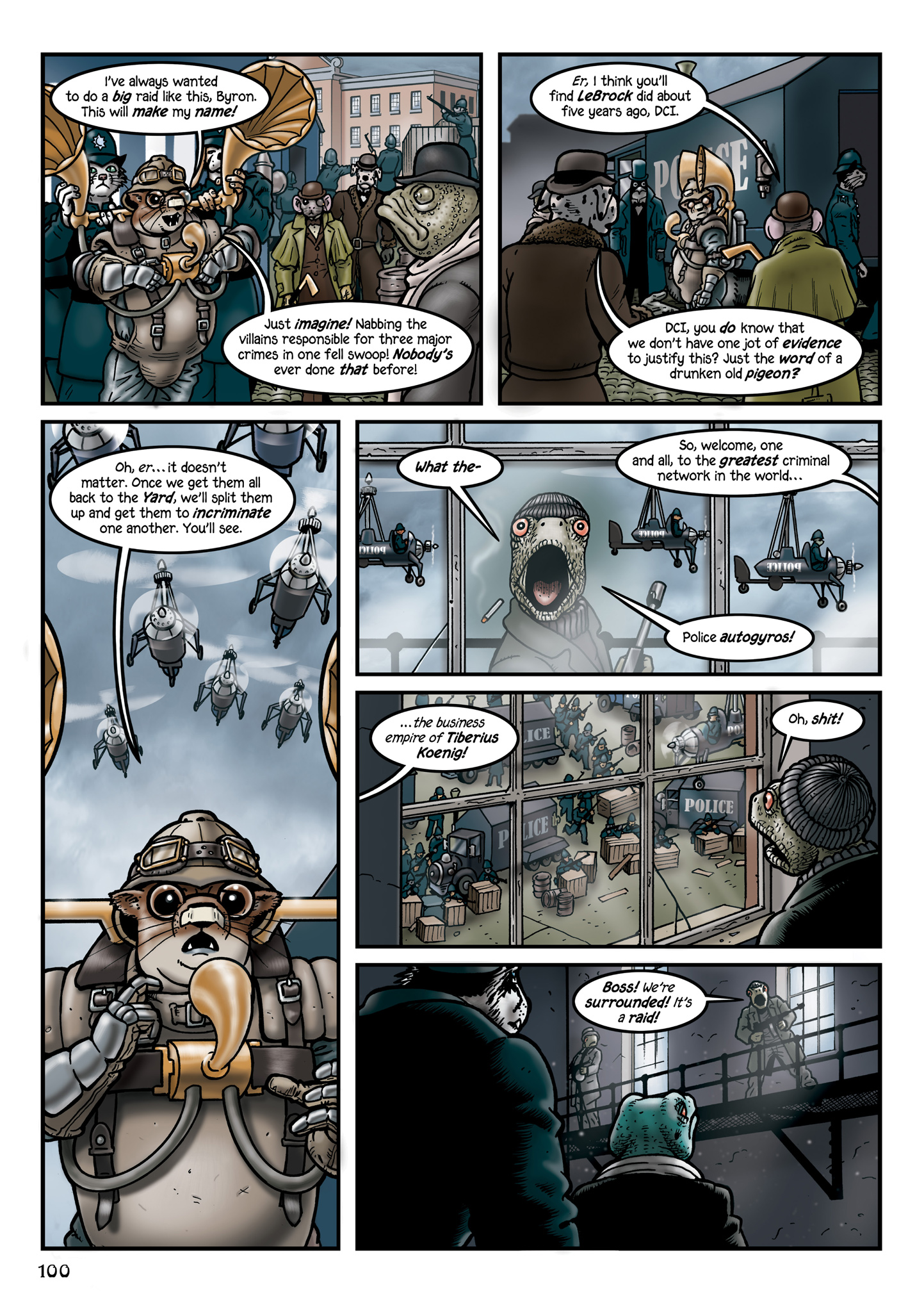 Read online Grandville Force Majeur comic -  Issue # TPB (Part 2) - 3