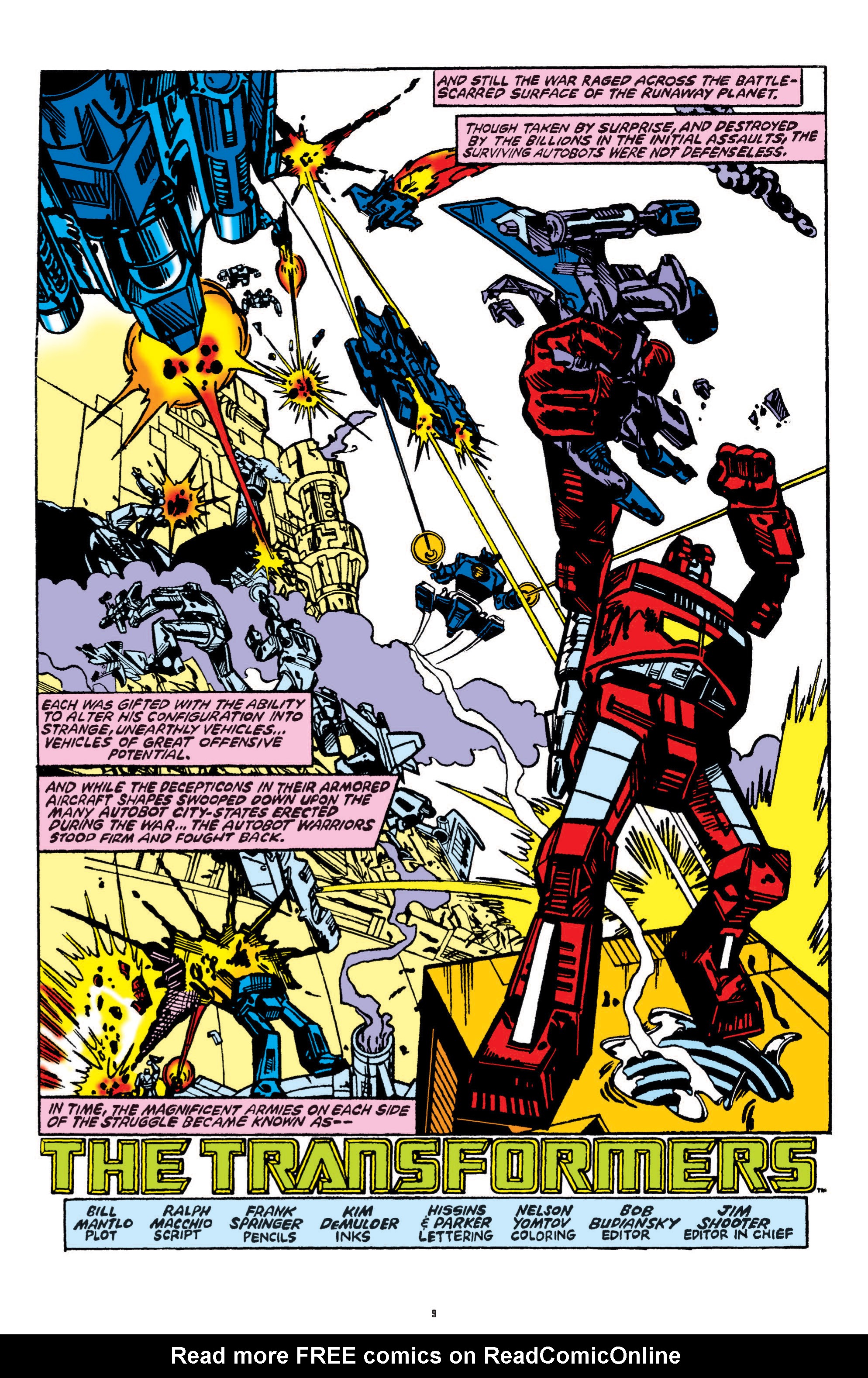 Read online The Transformers Classics comic -  Issue # TPB 1 - 10