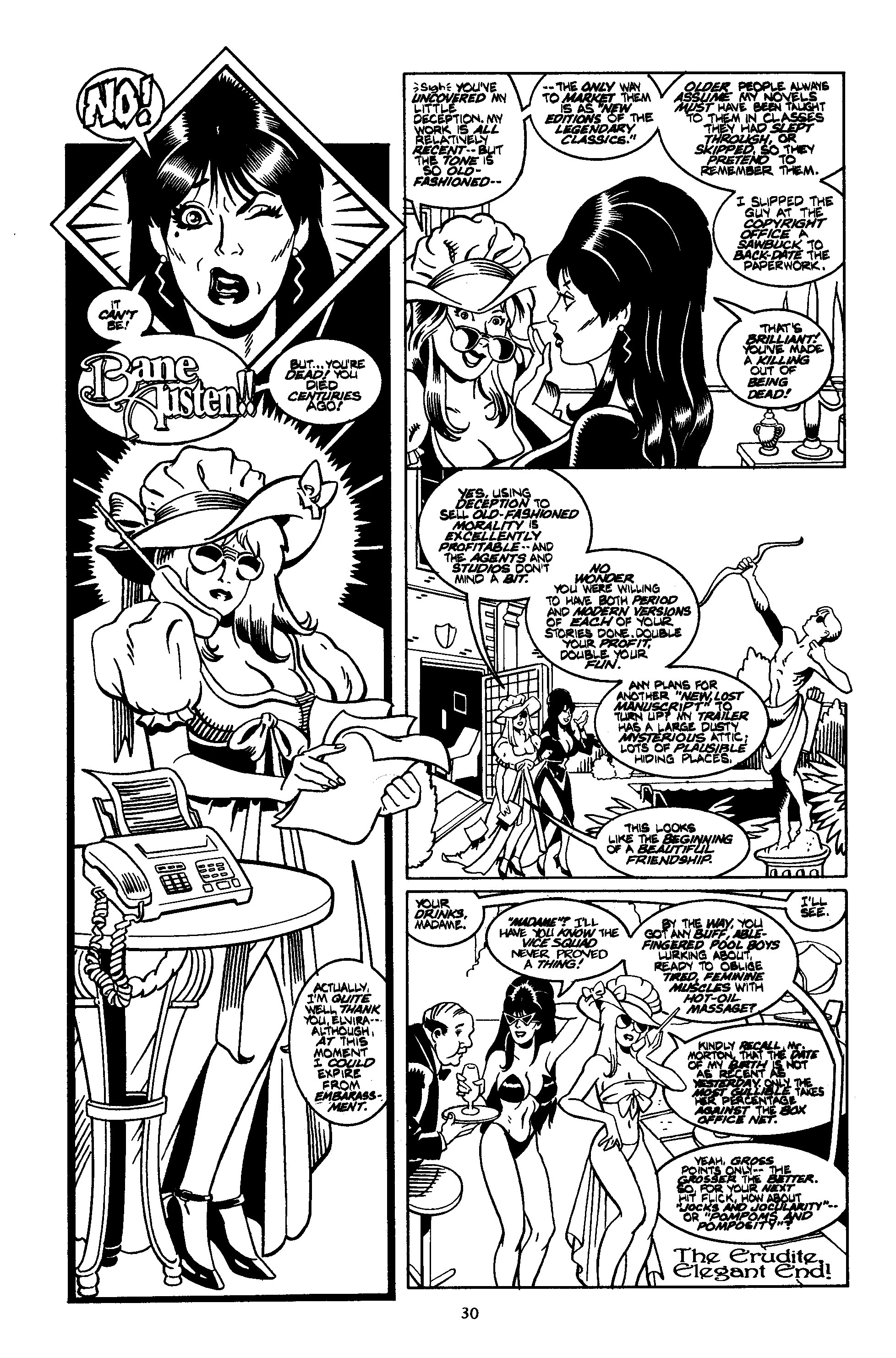 Read online Elvira, Mistress of the Dark comic -  Issue #111 - 32