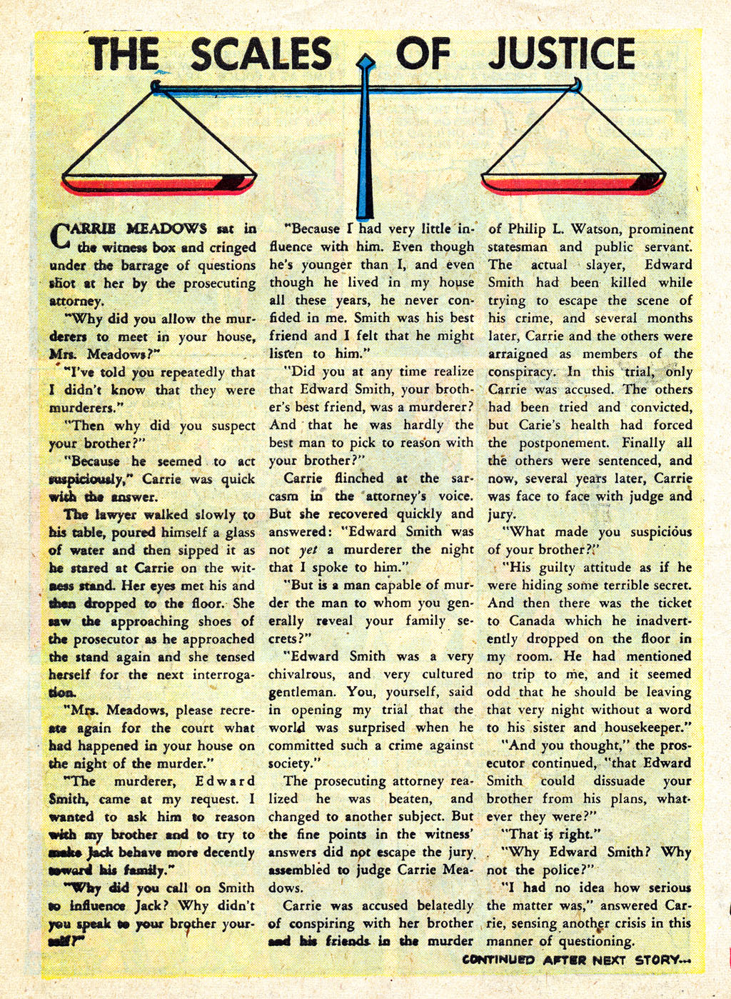 Read online Justice (1947) comic -  Issue #25 - 10