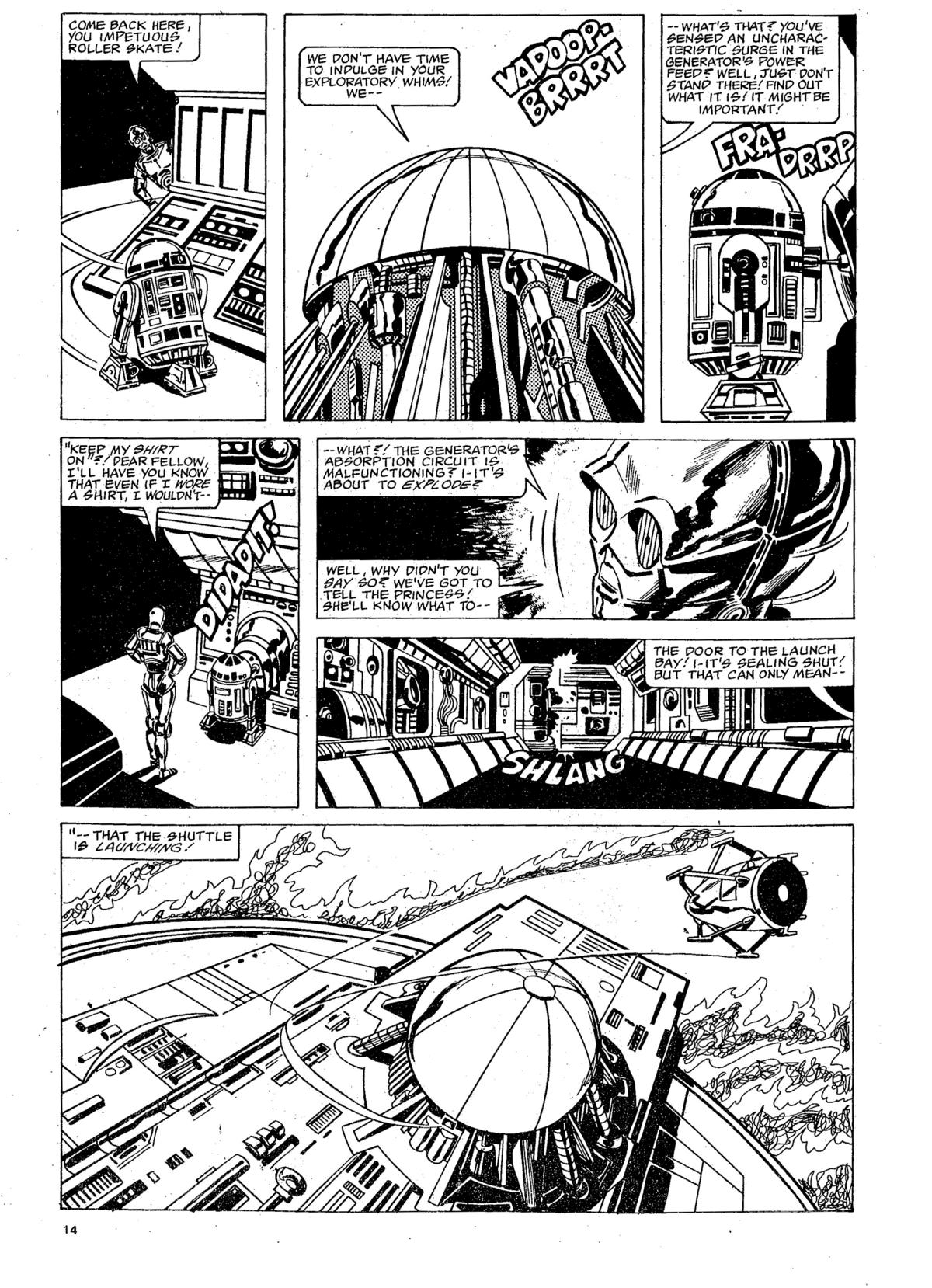 Read online Star Wars Weekly comic -  Issue #158 - 14