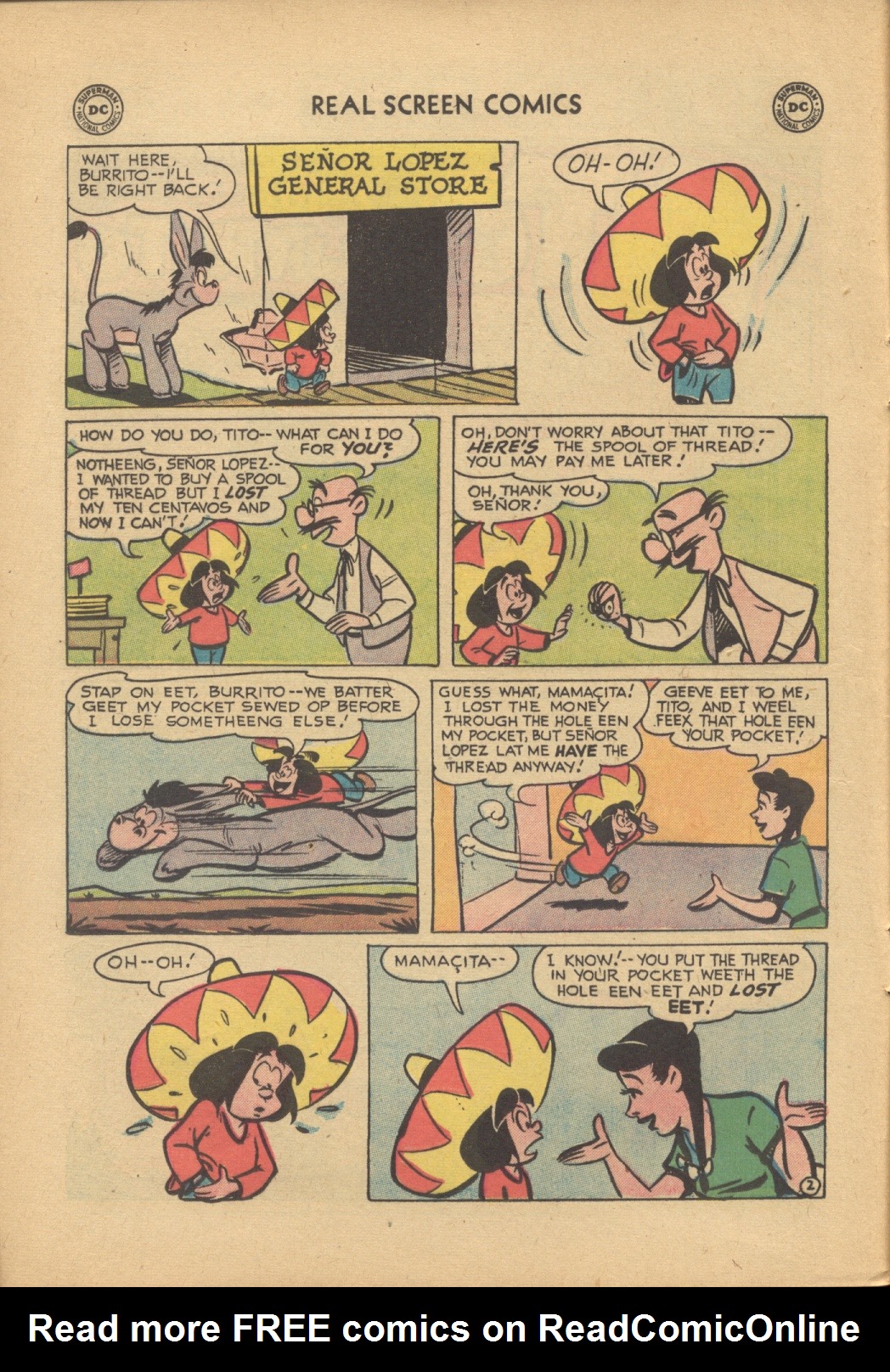 Read online Real Screen Comics comic -  Issue #104 - 12