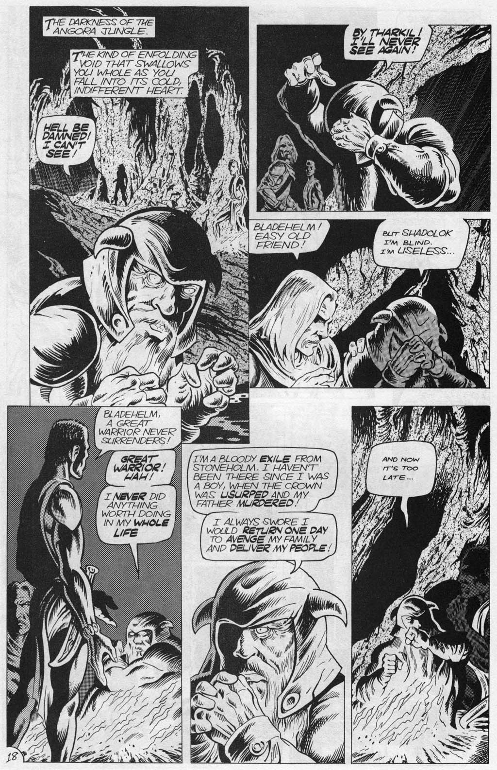 Read online Adventurers (1988) comic -  Issue #6 - 19