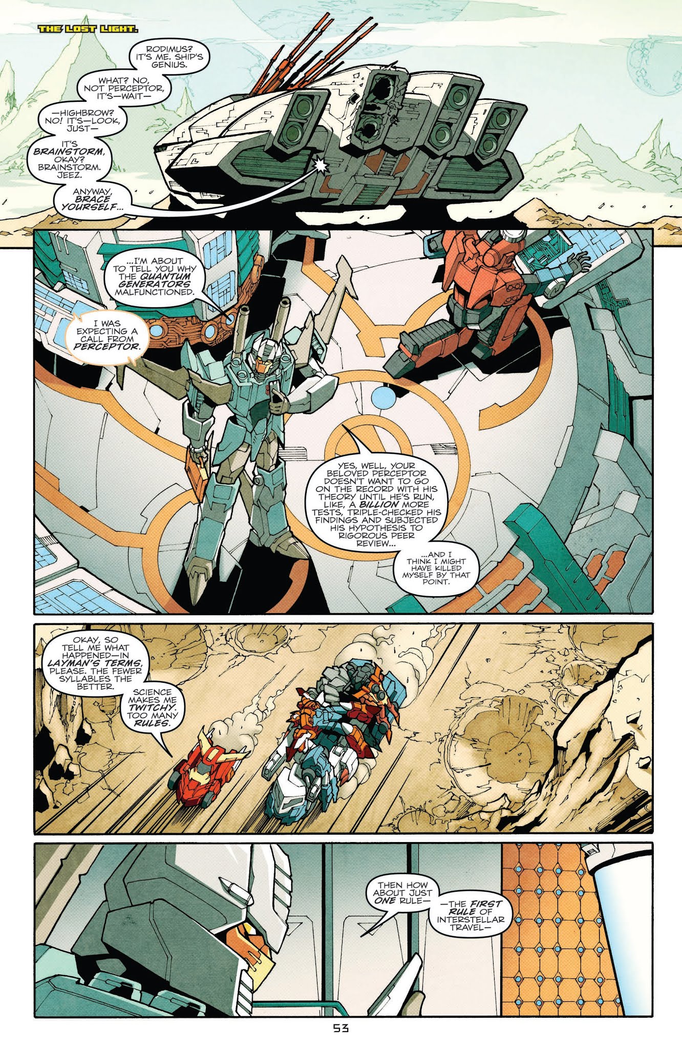 Read online Transformers: The IDW Collection Phase Two comic -  Issue # TPB 1 (Part 1) - 53