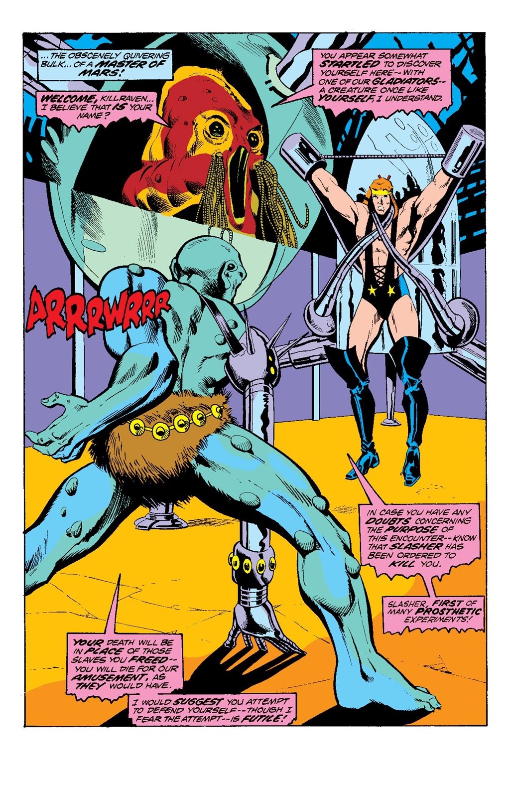 Read online Killraven Epic Collection: Warrior of the Worlds comic -  Issue # TPB (Part 1) - 41