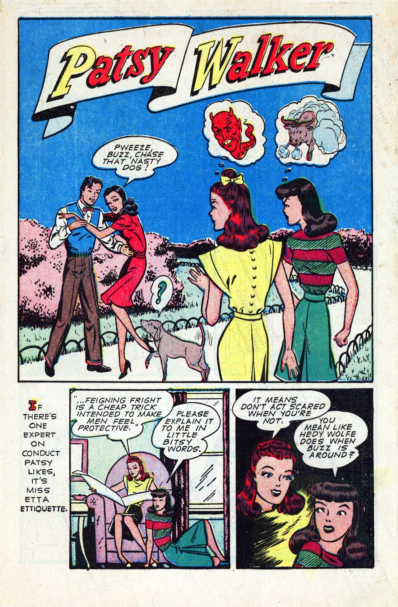 Read online Patsy Walker comic -  Issue #4 - 3