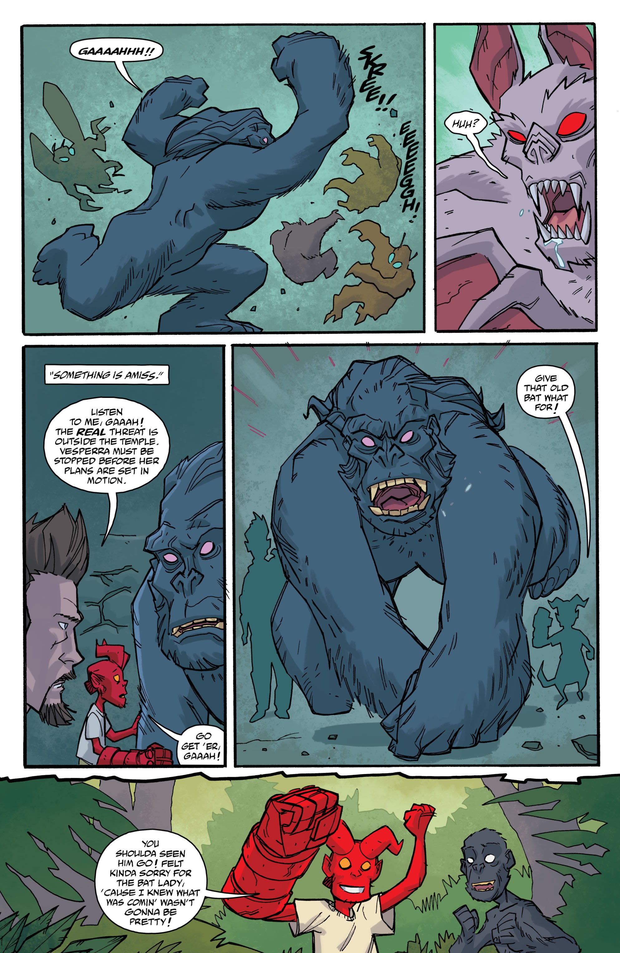 Read online Young Hellboy comic -  Issue #4 - 14