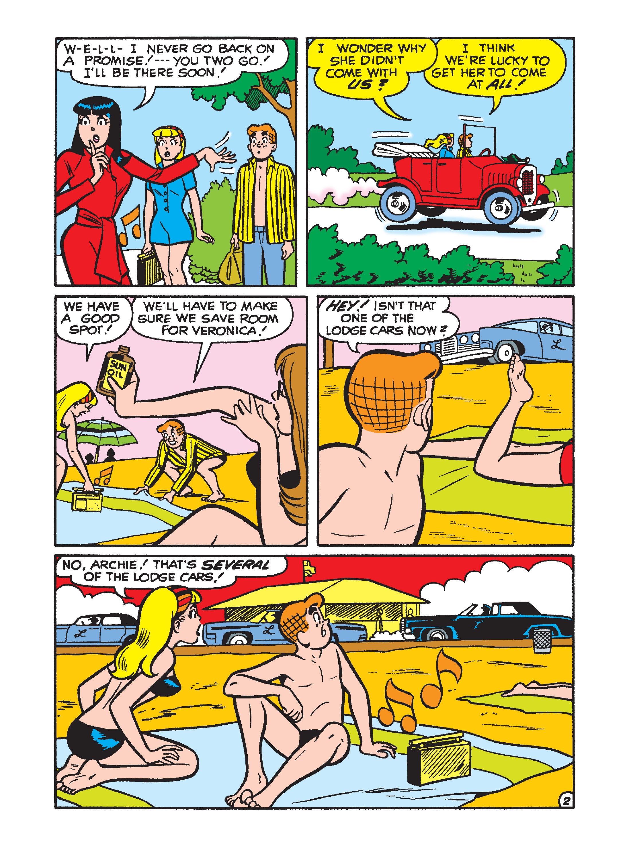 Read online Archie Comics Spectacular: Summer Daze comic -  Issue # TPB - 46
