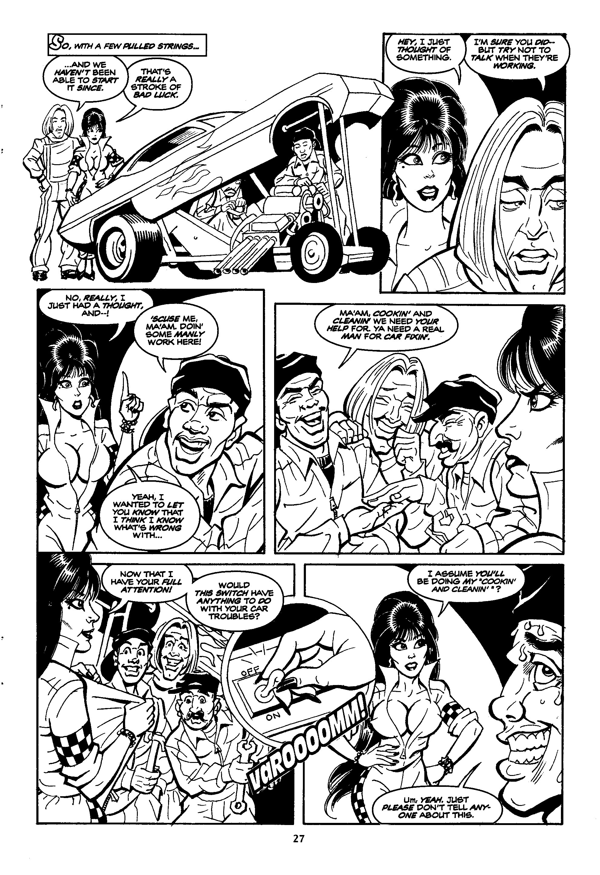 Read online Elvira, Mistress of the Dark comic -  Issue #86 - 29