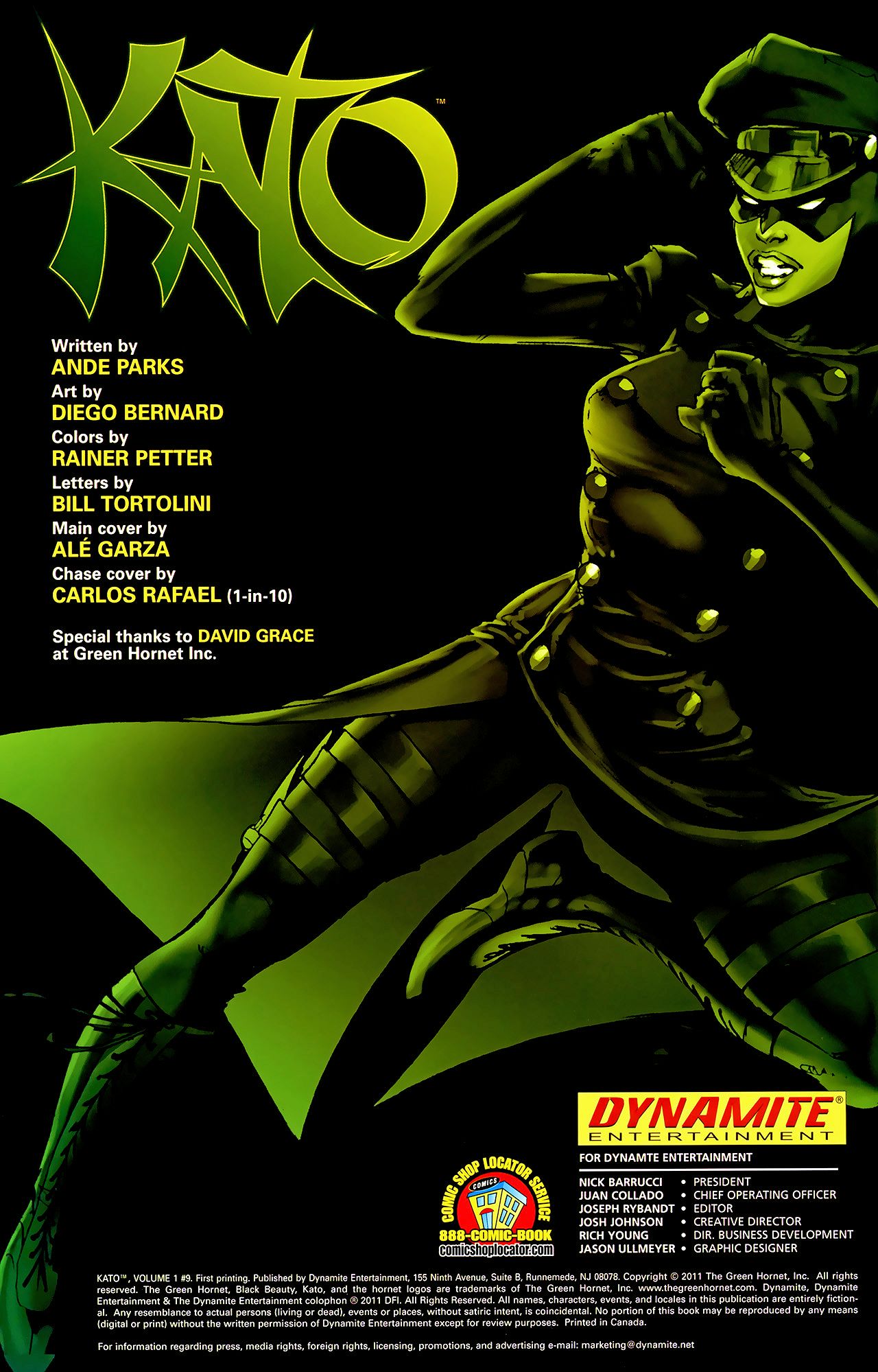 Read online Kato comic -  Issue #9 - 2