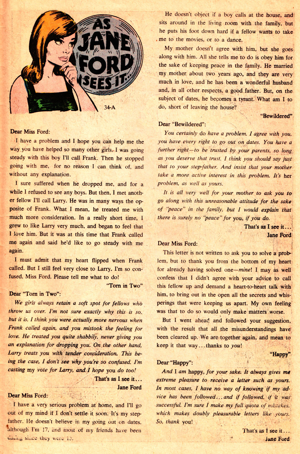 Read online Young Love (1963) comic -  Issue #74 - 31