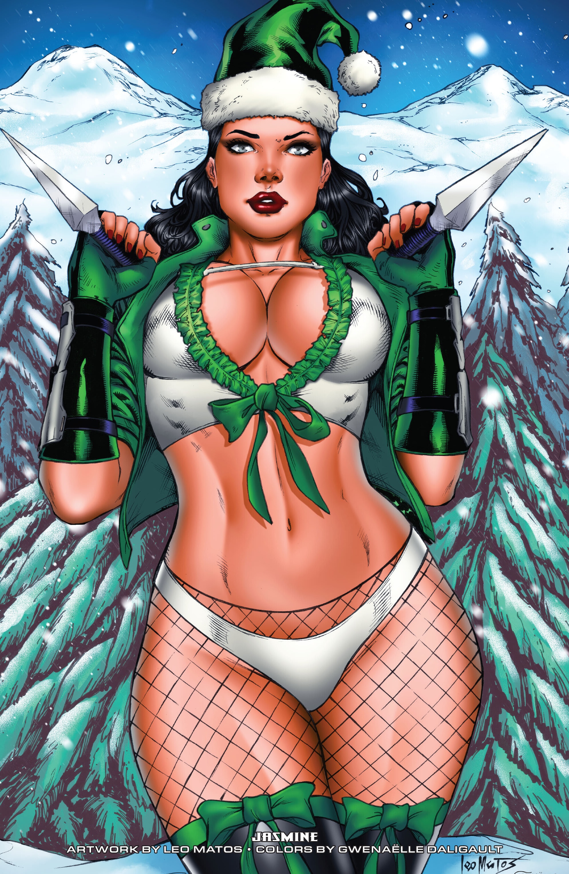 Read online Grimm Fairy Tales 2023 Holiday Pinup Special comic -  Issue # Full - 32