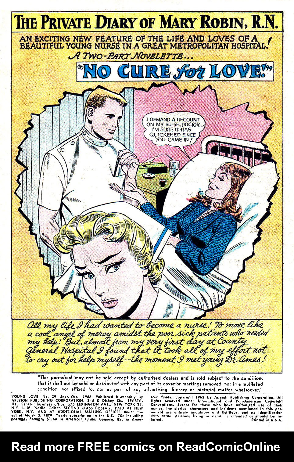 Read online Young Love (1963) comic -  Issue #39 - 3