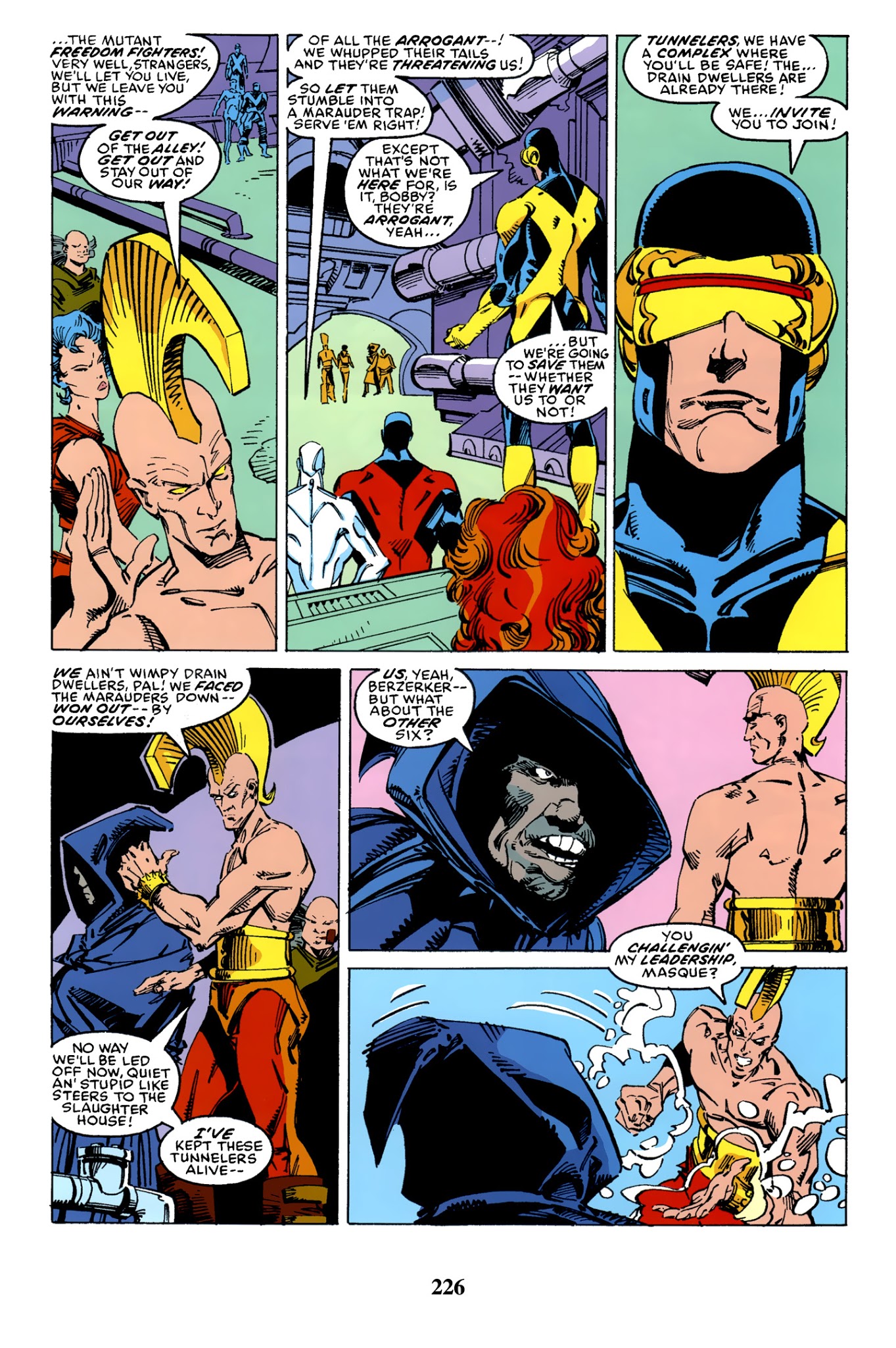 Read online X-Men: Mutant Massacre comic -  Issue # TPB - 225