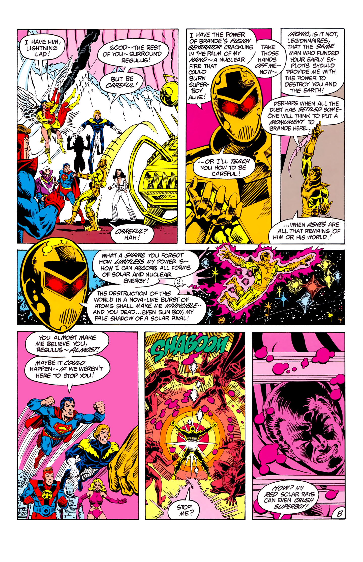 Read online Legion of Super-Heroes (1980) comic -  Issue #286 - 9