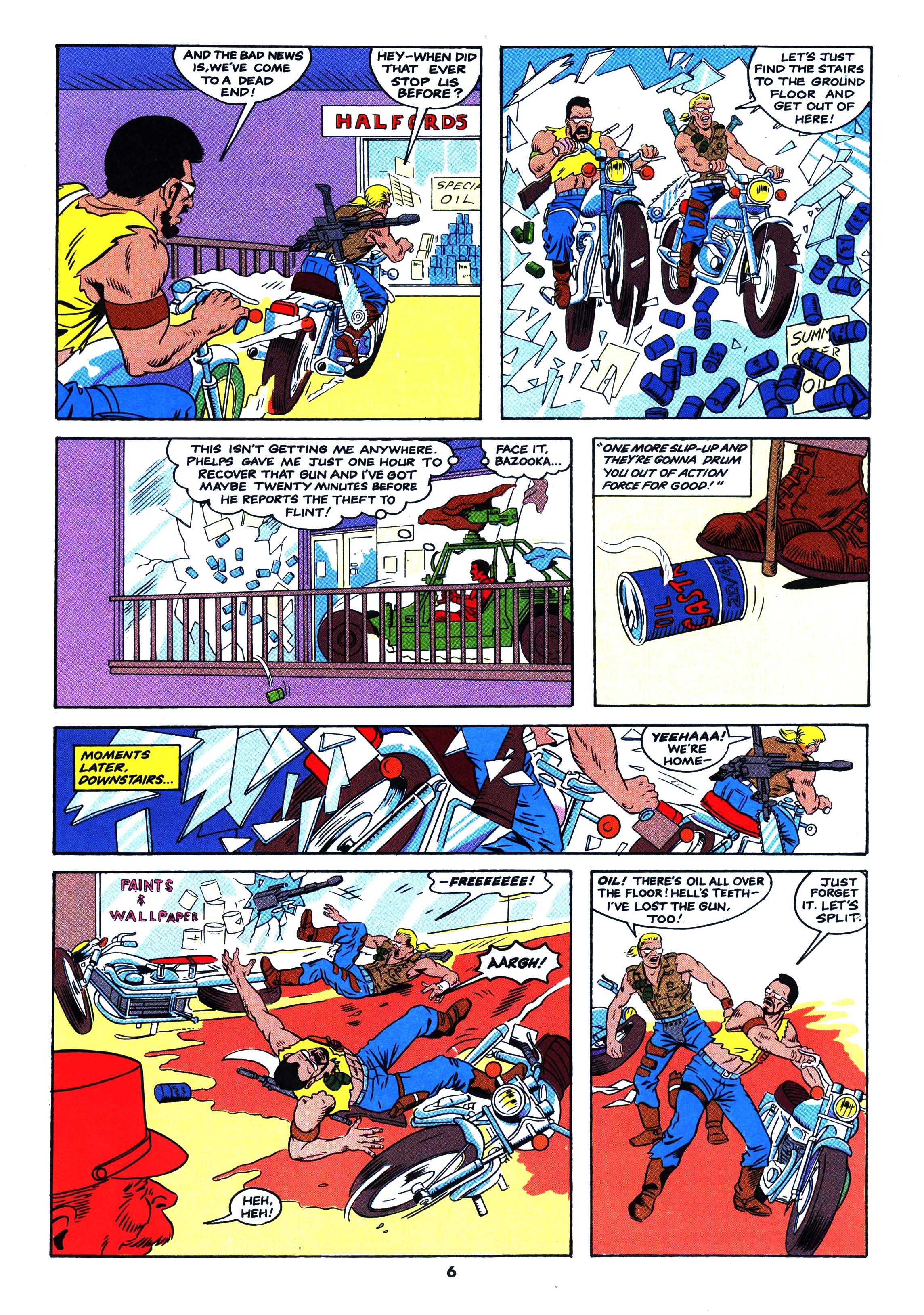 Read online Action Force comic -  Issue #34 - 6
