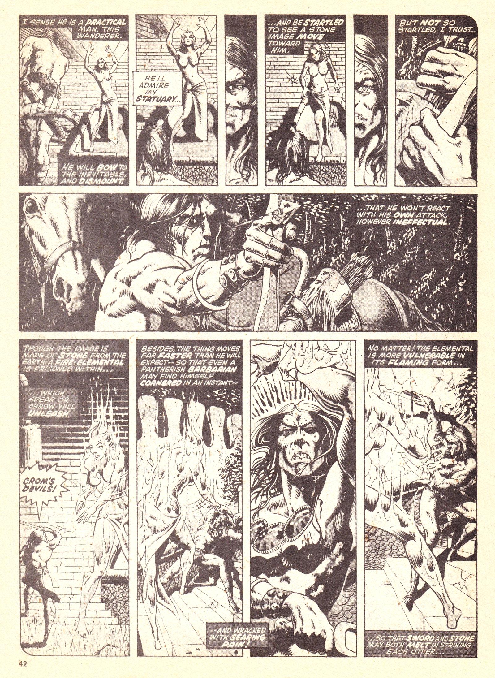 Read online The Savage Sword of Conan (1975) comic -  Issue #8 - 42