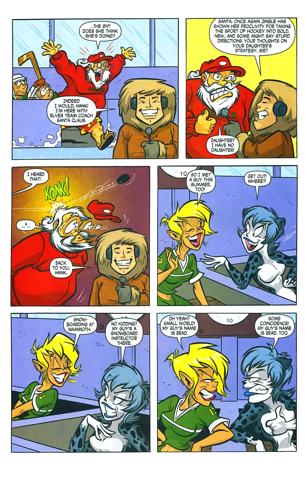 Read online Jingle Belle: The Fight Before Christmas comic -  Issue # Full - 8
