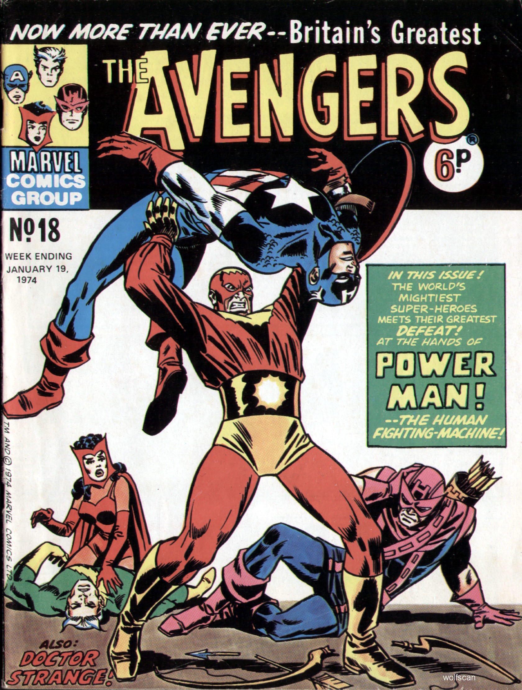 Read online The Avengers (1973) comic -  Issue #18 - 1