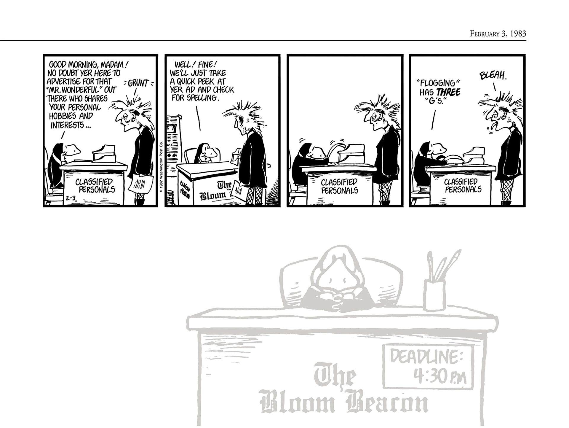 Read online The Bloom County Digital Library comic -  Issue # TPB 3 (Part 1) - 44