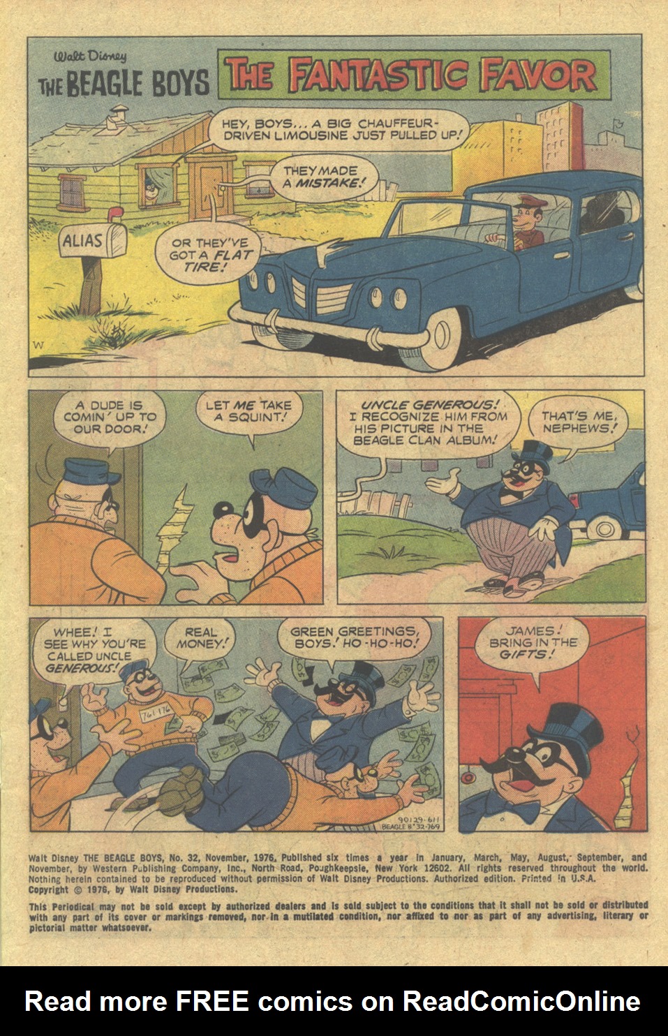 Read online Walt Disney THE BEAGLE BOYS comic -  Issue #32 - 3