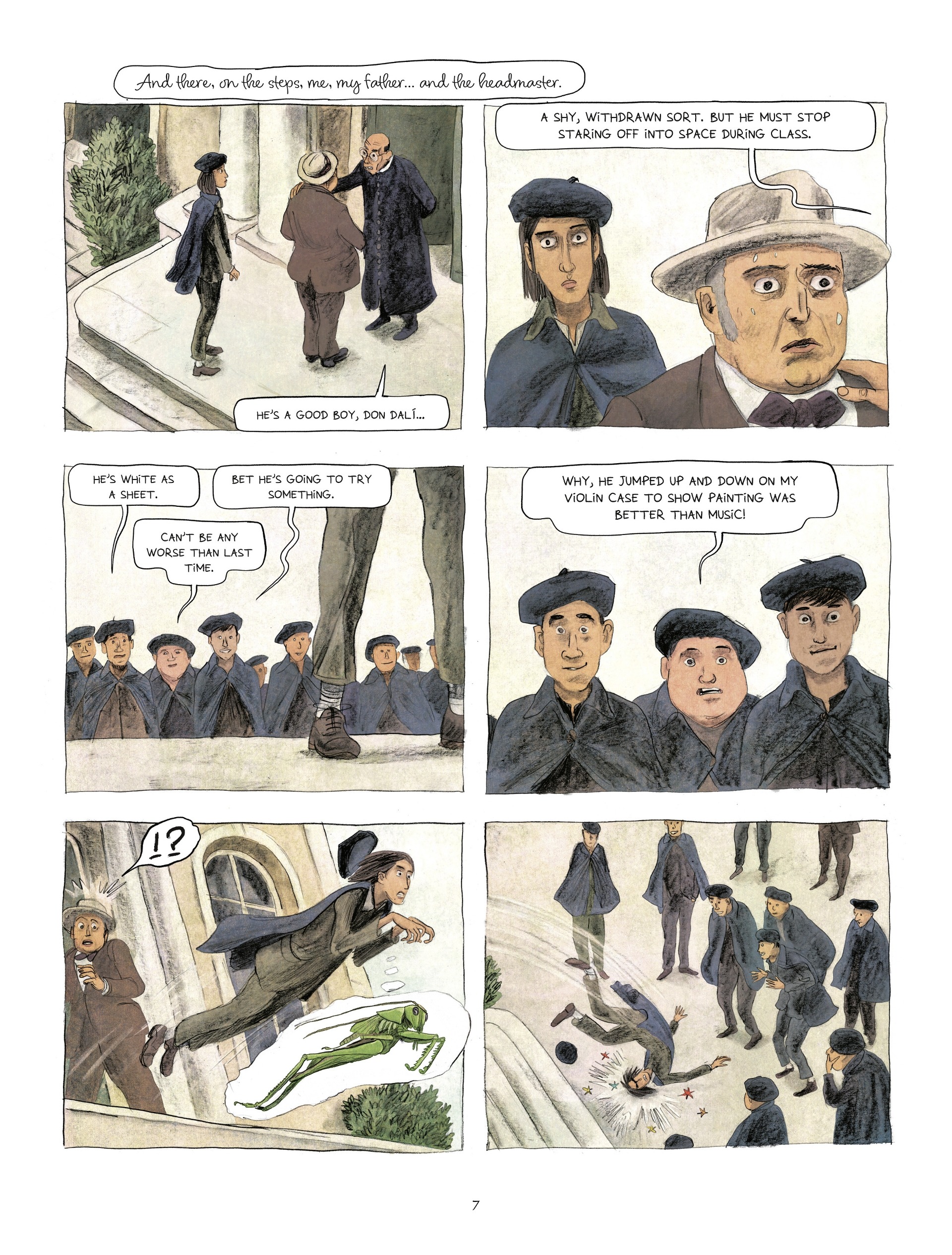 Read online Dalí: Before Gala comic -  Issue # TPB - 9