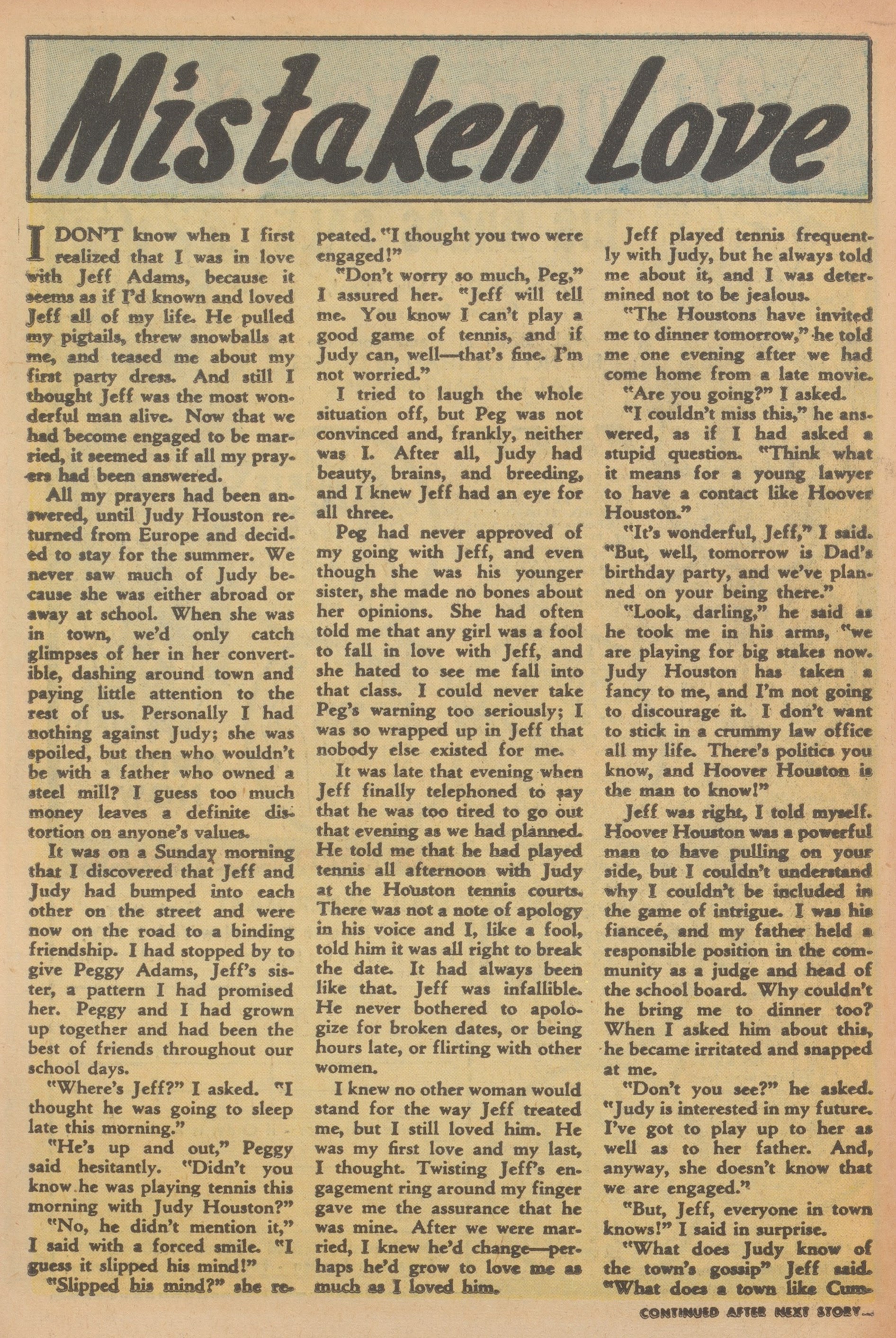 Read online Love Romances comic -  Issue #41 - 18